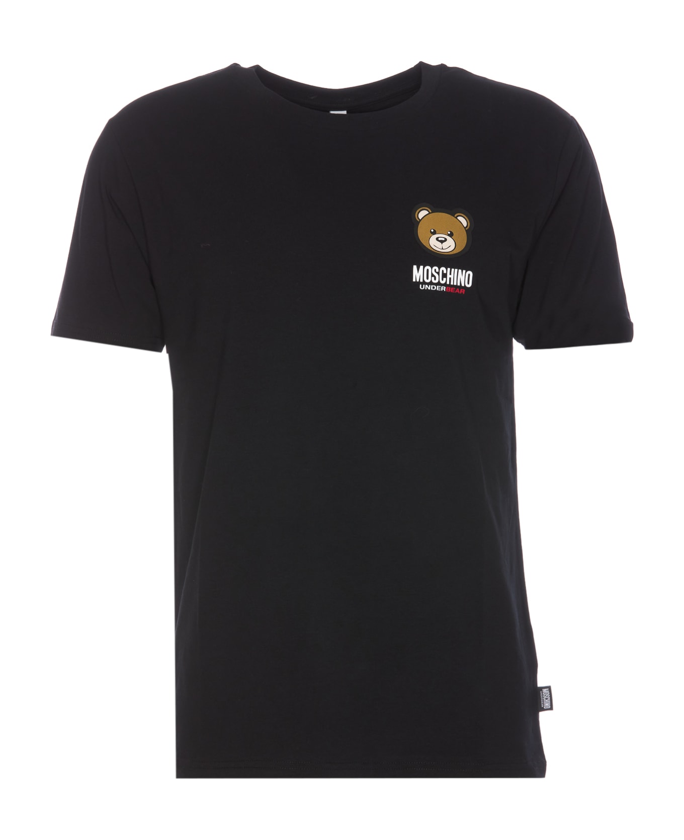 Moschino Underbear Logo T-shirt - Black
