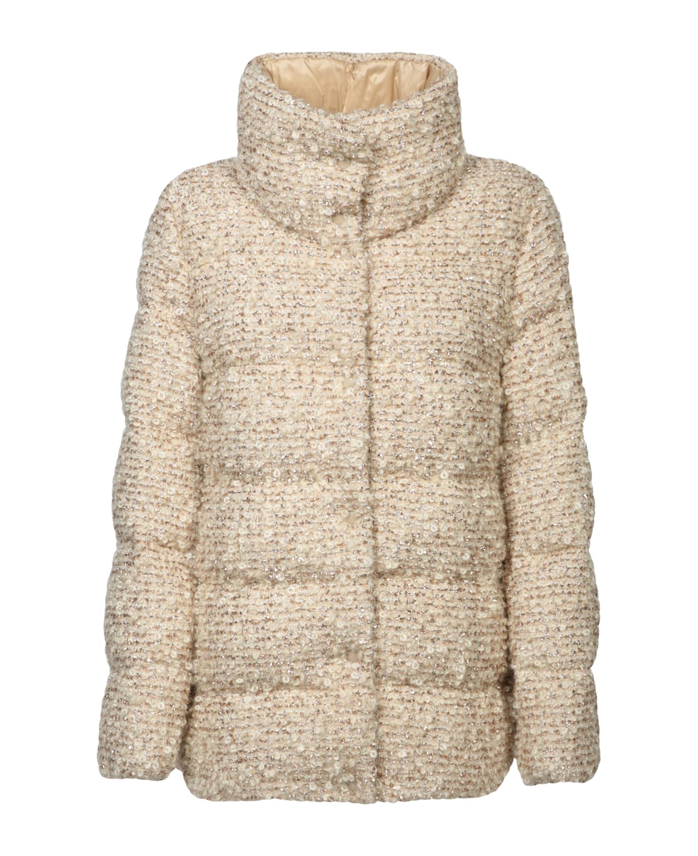 Moncler Embellished Mohair Blend Cochevisse Down Jacket - M32