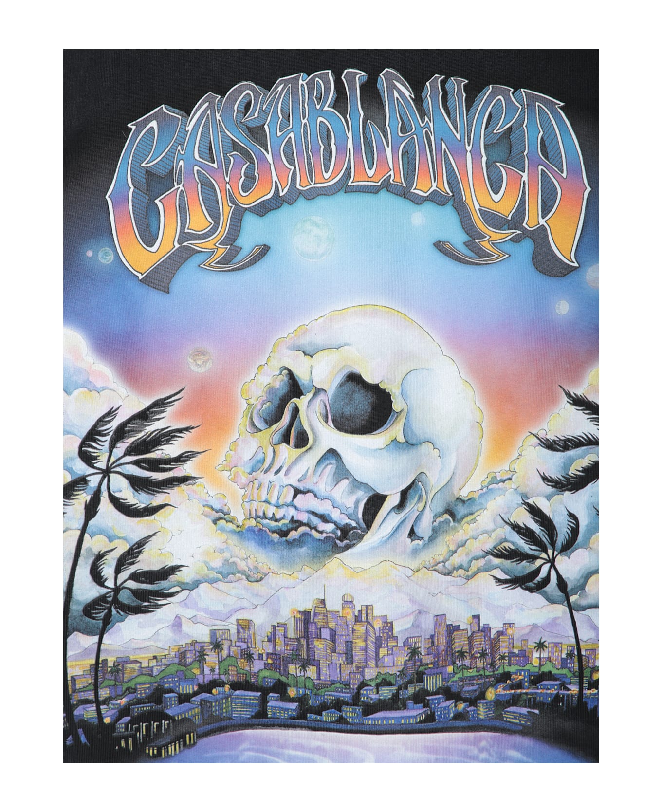 Casablanca Graphic Printed Crewneck T-shirt - Multicolore