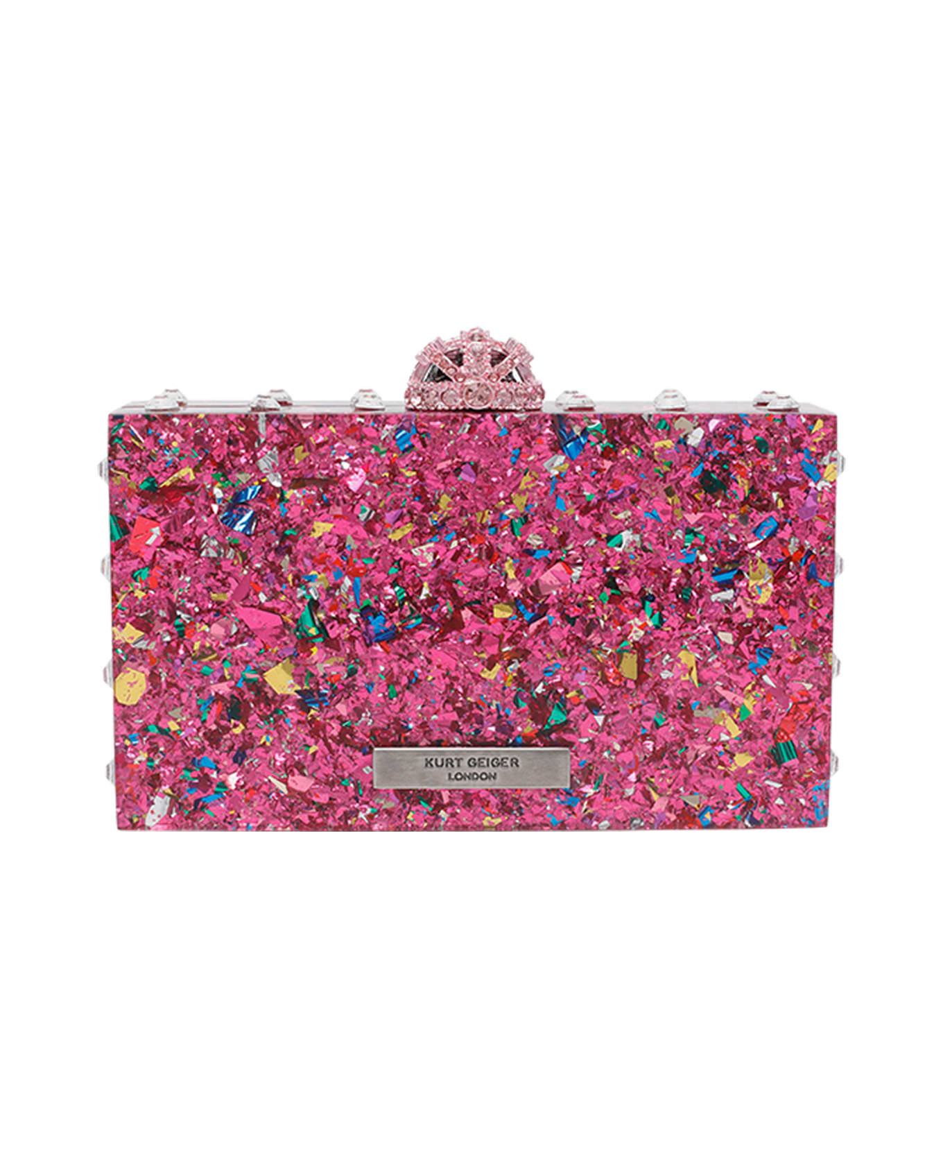 Kurt Geiger London Box Clutch - Pink