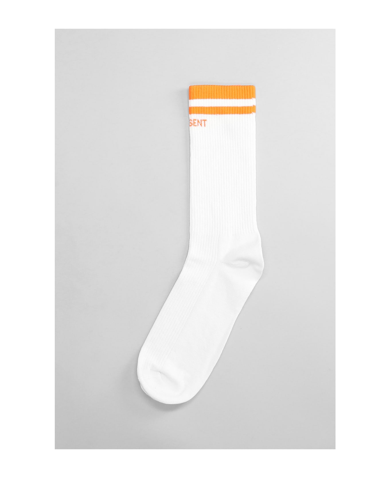 REPRESENT Socks In White Cotton - white