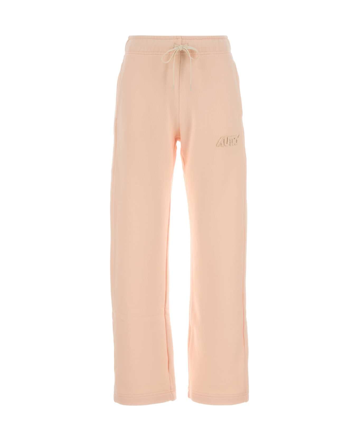 Autry Light Pink Cotton Joggers - M7HE