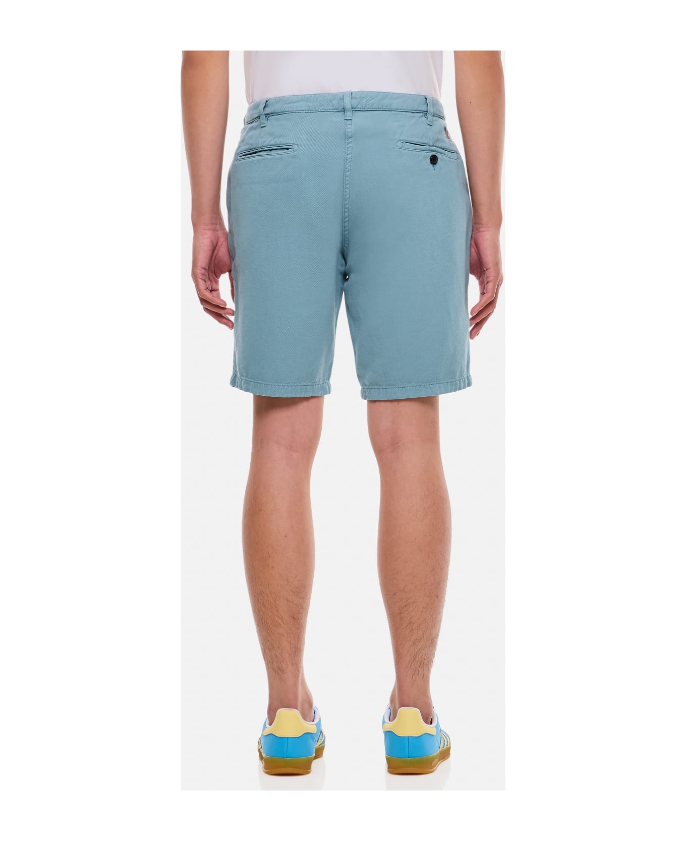 Paul Smith Cotton Shorts - Blue シャツ