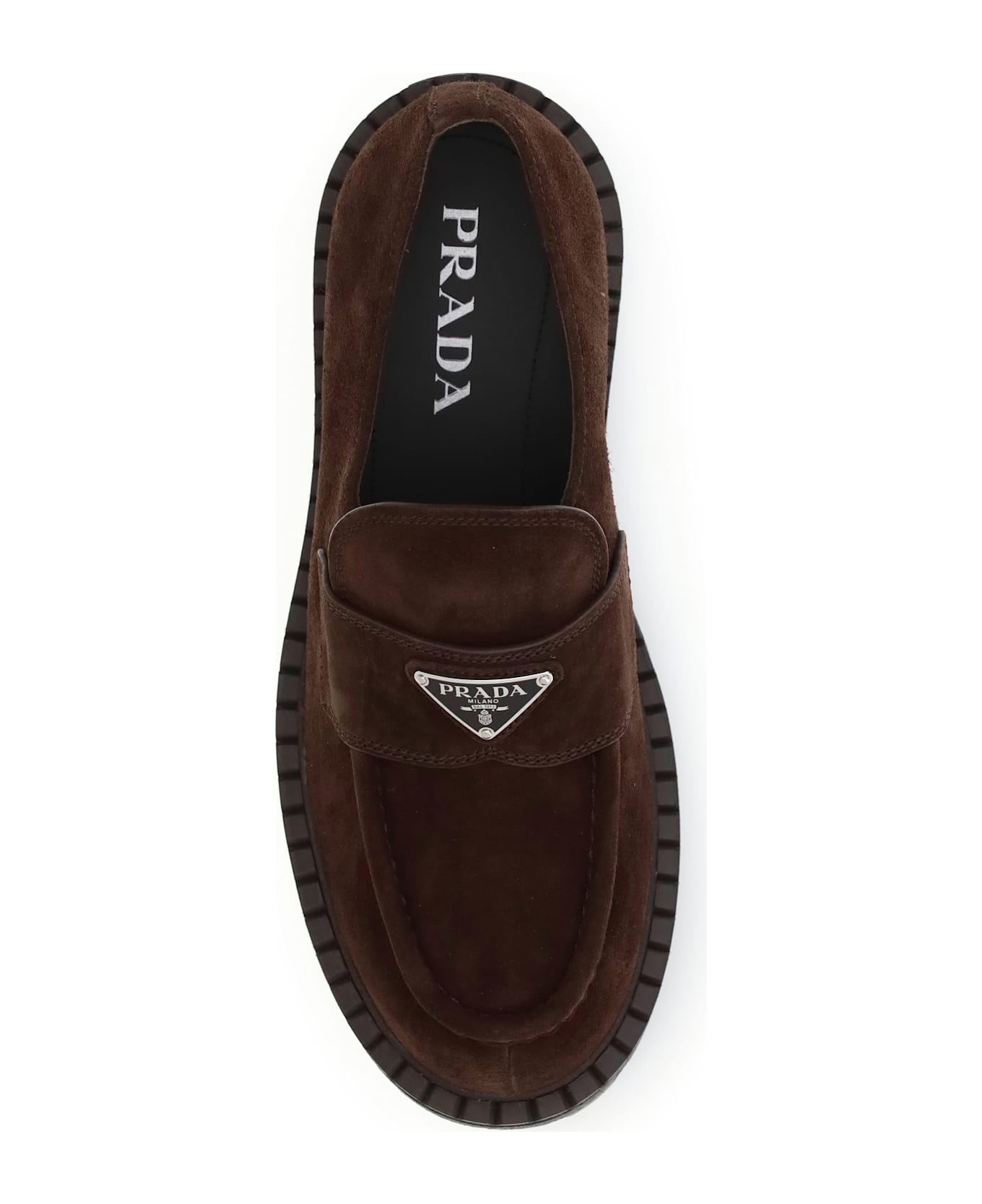 Prada Suede Loafers