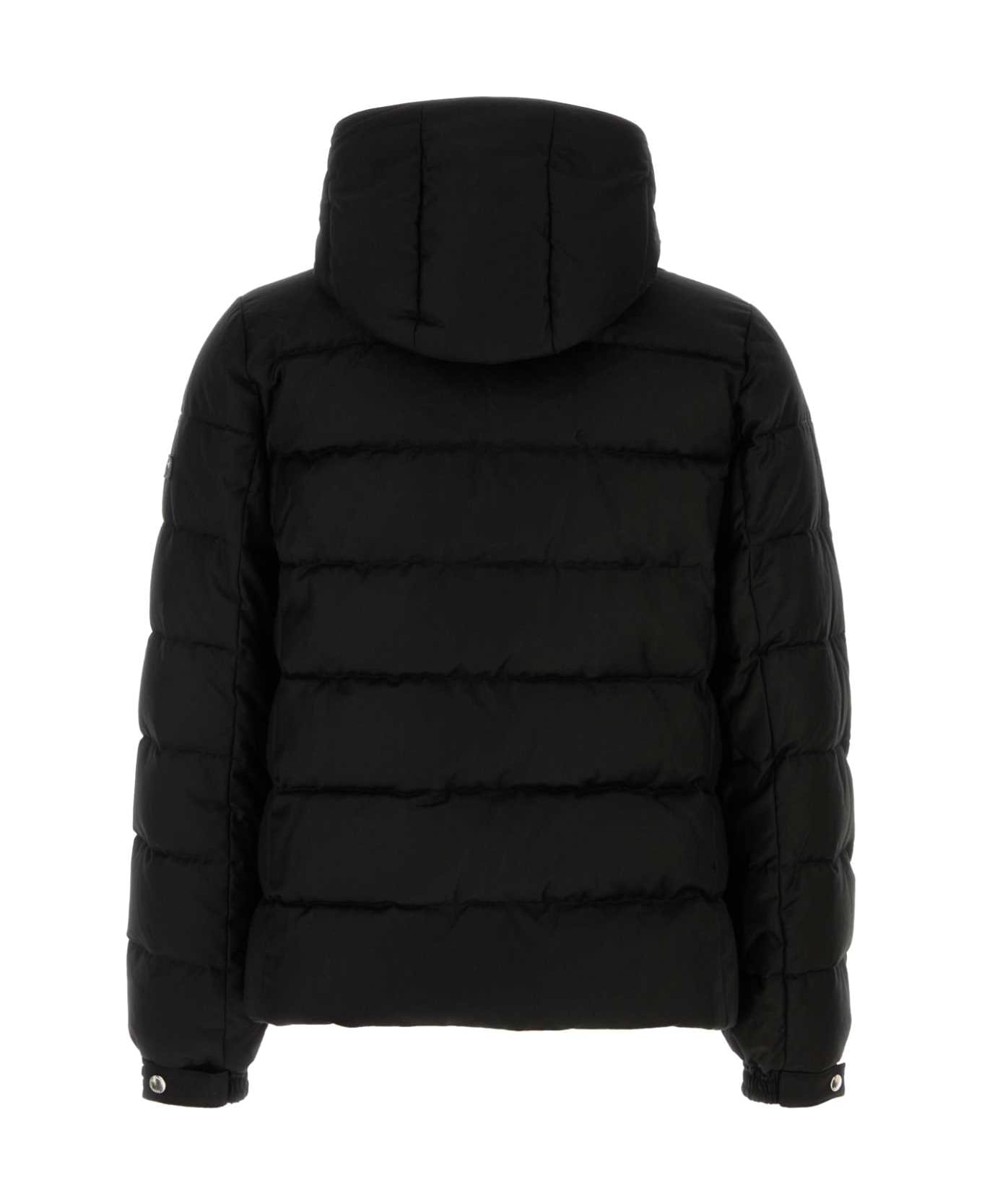 TATRAS Black Wool Blend Domiziano Down Jacket - BLACK