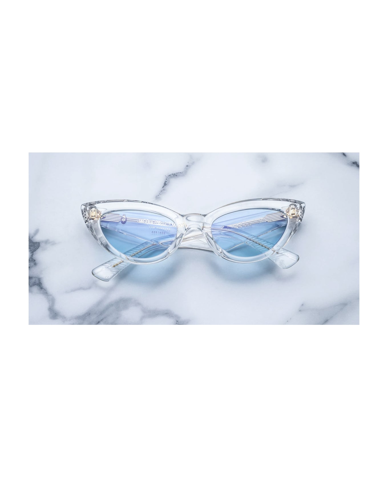 Jacques Marie Mage Heart - Clear Sunglasses - Crystal サングラス