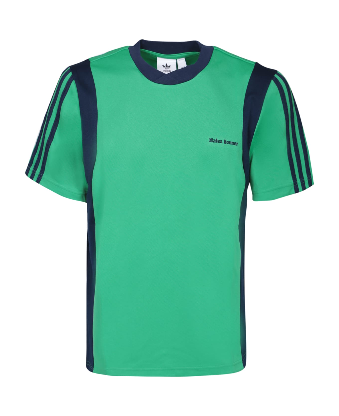 Y-3 Striped Details Green T-shirt - Green