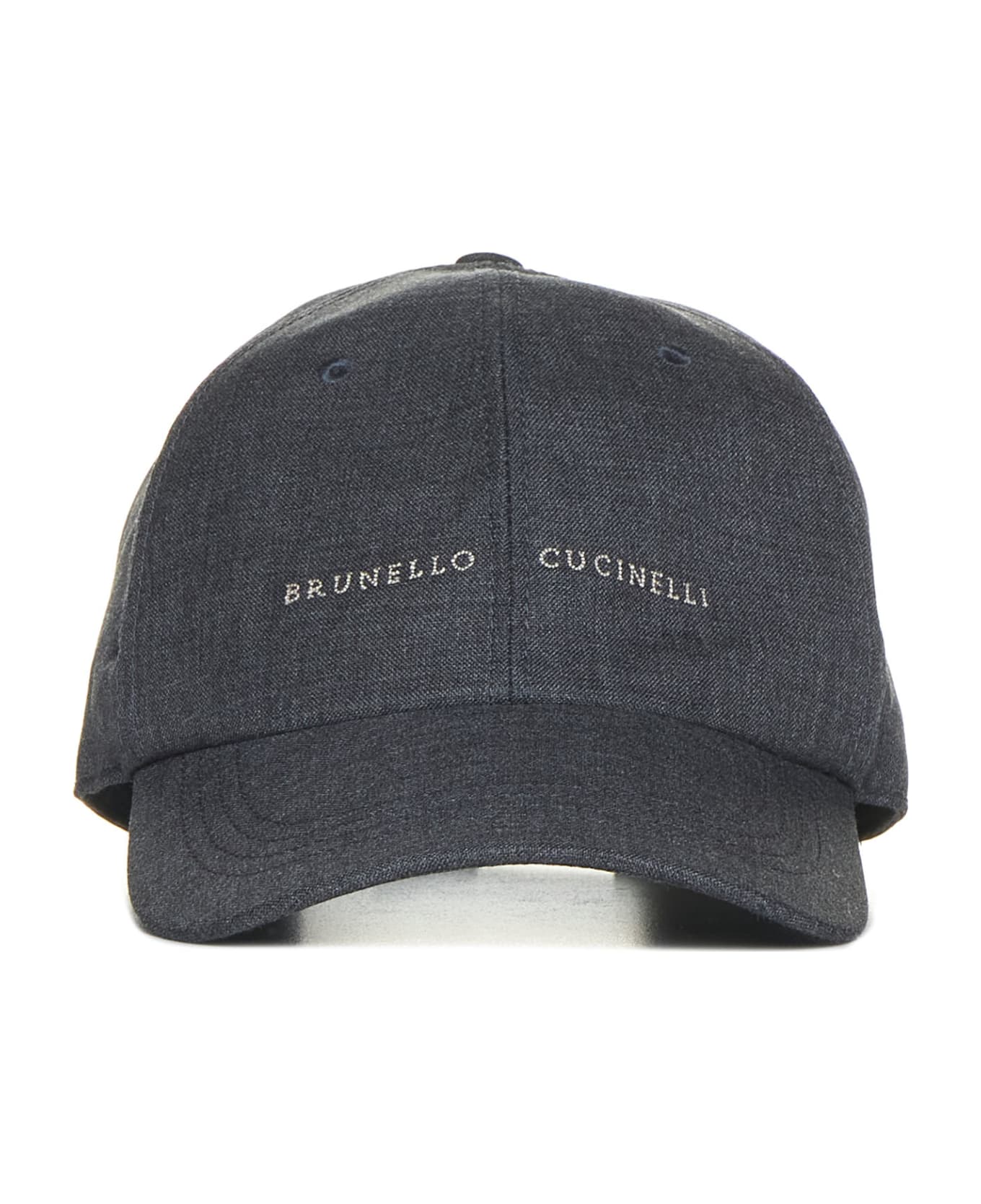 Brunello Cucinelli Hat - Grigio medio + sabbia