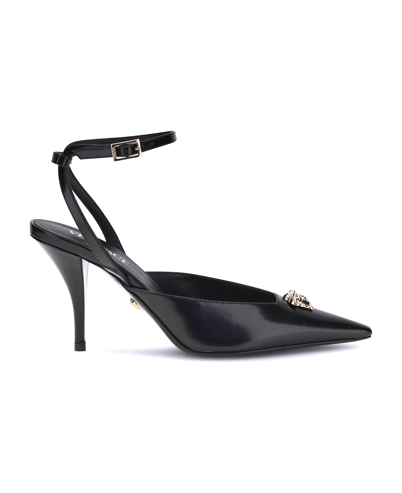 Versace Medusa Décolleté - Black ハイヒール