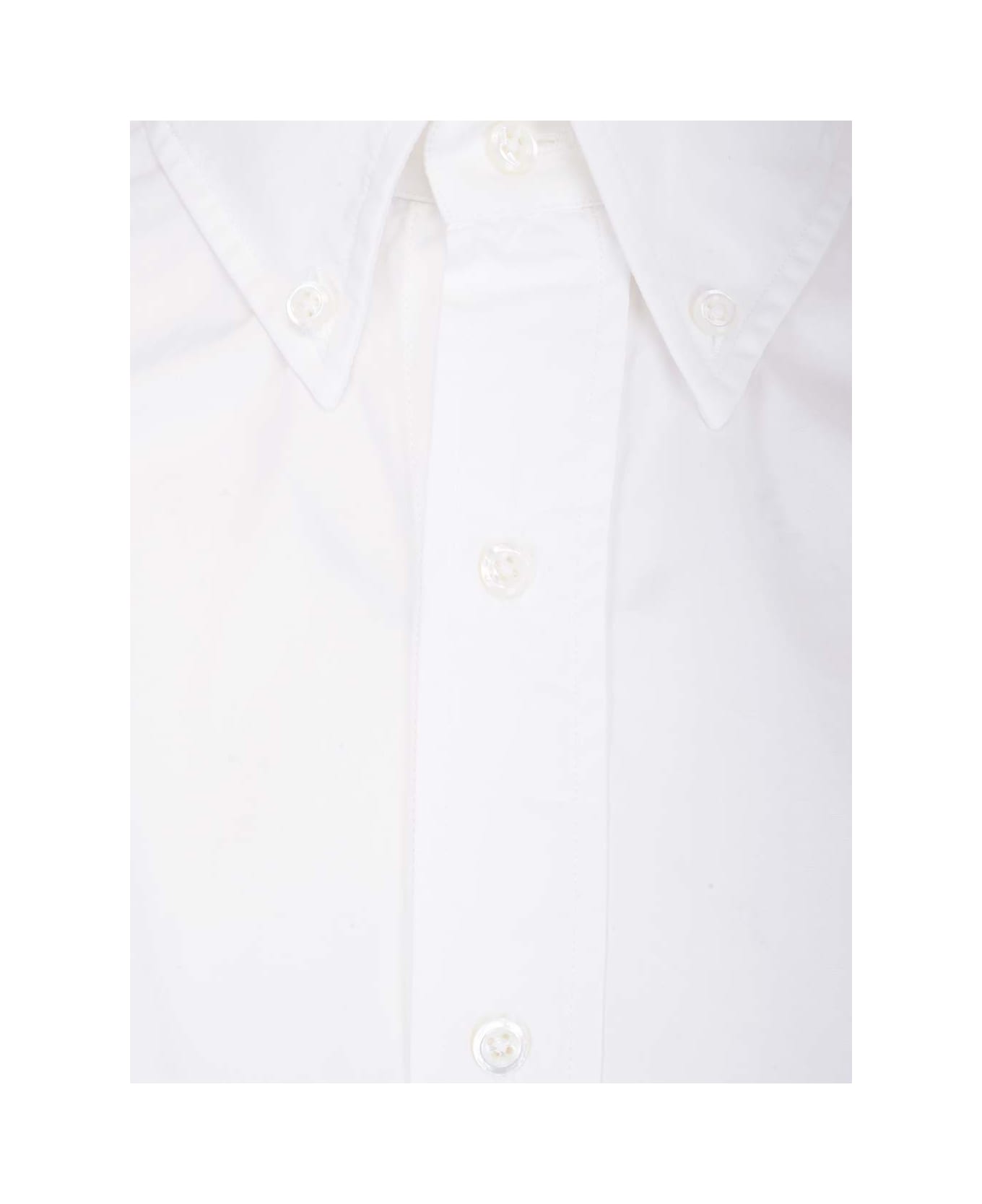 Thom Browne Armband Button Down Shirt - White シャツ