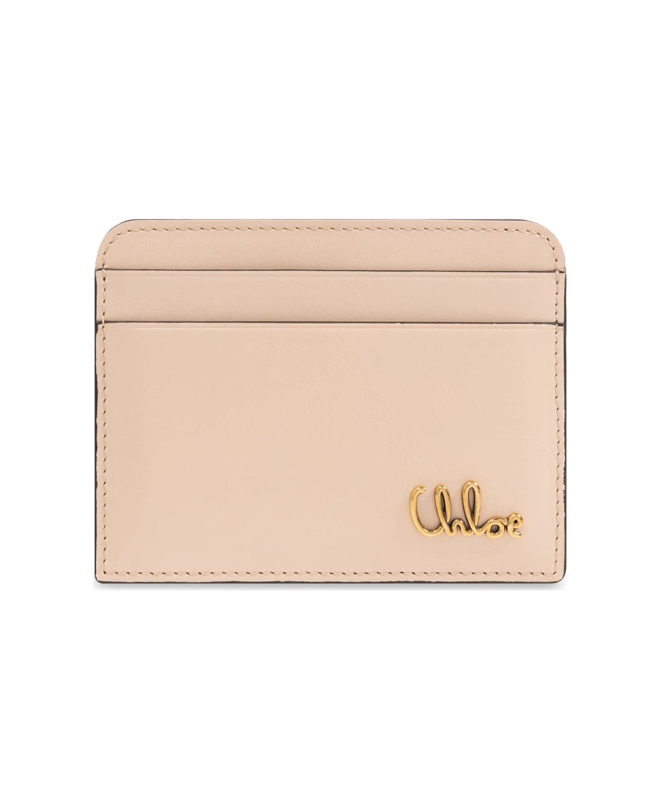 Chloé Card Holder Iconic - Powder