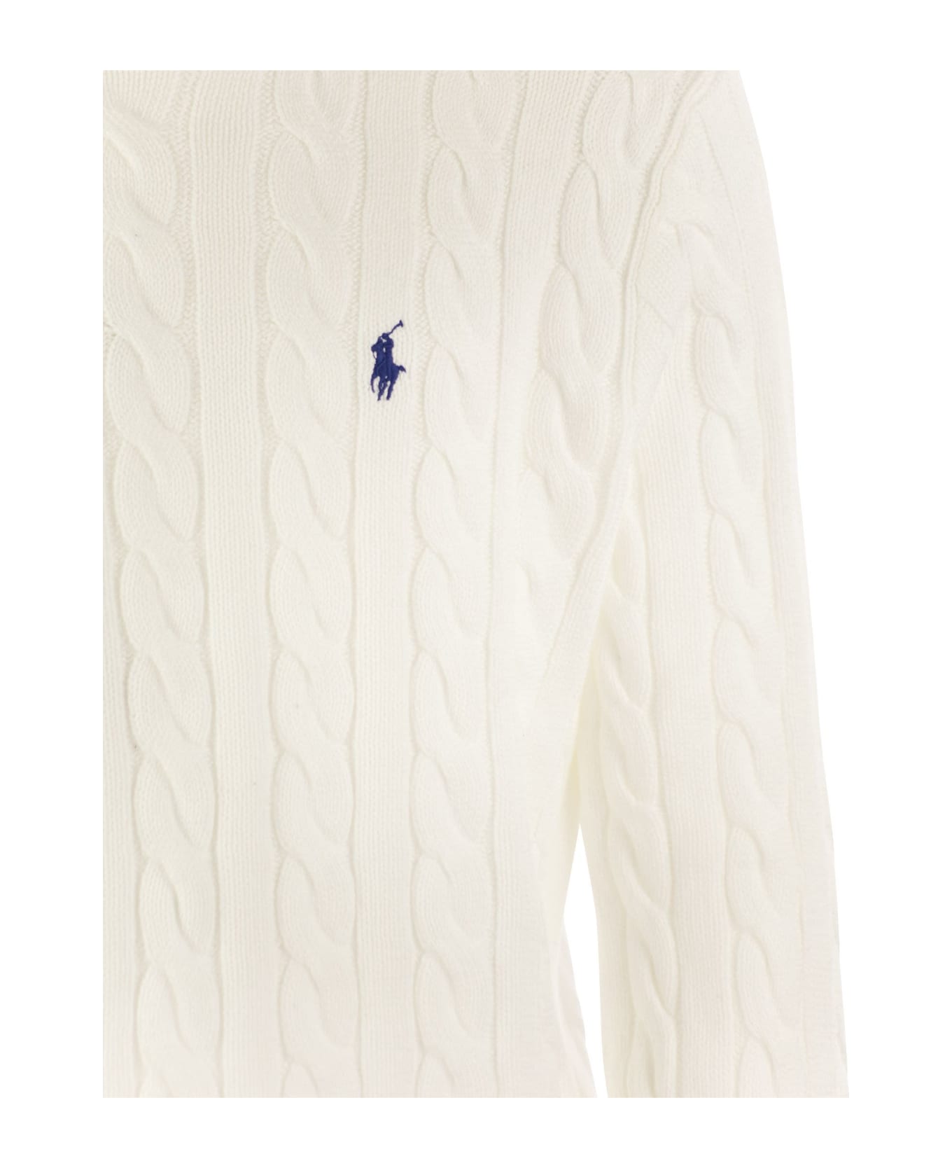 Polo Ralph Lauren White Cotton Knitwear - White