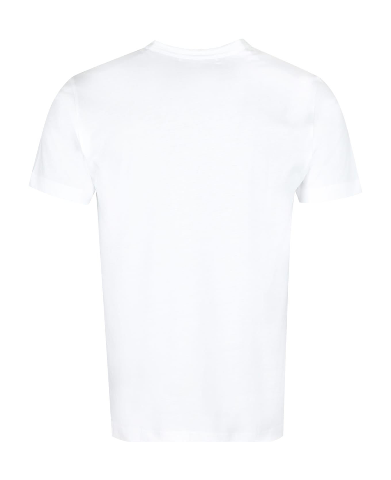 Comme des Garçons Shirt Cotton Crew-neck T-shirt - White
