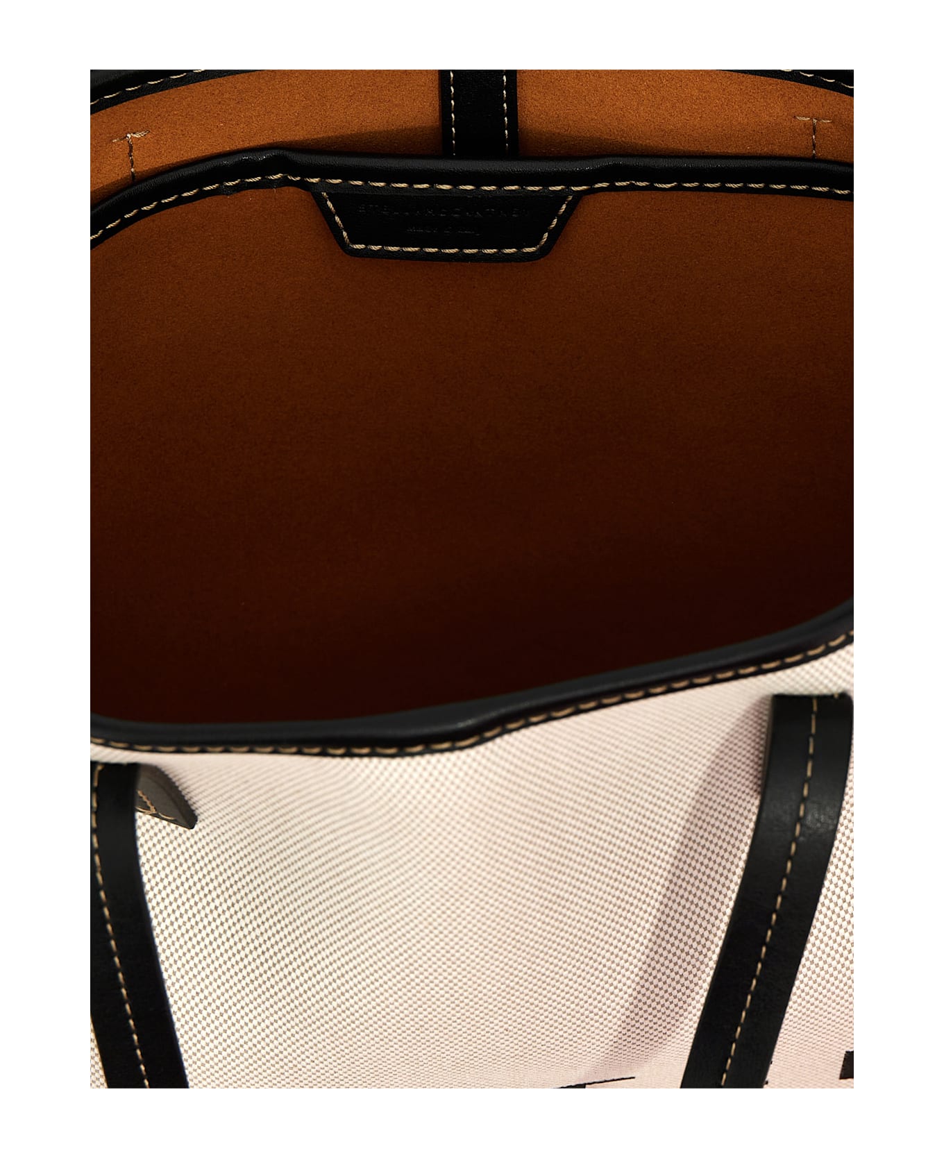 Stella McCartney Logo Shopping Bag - Beige