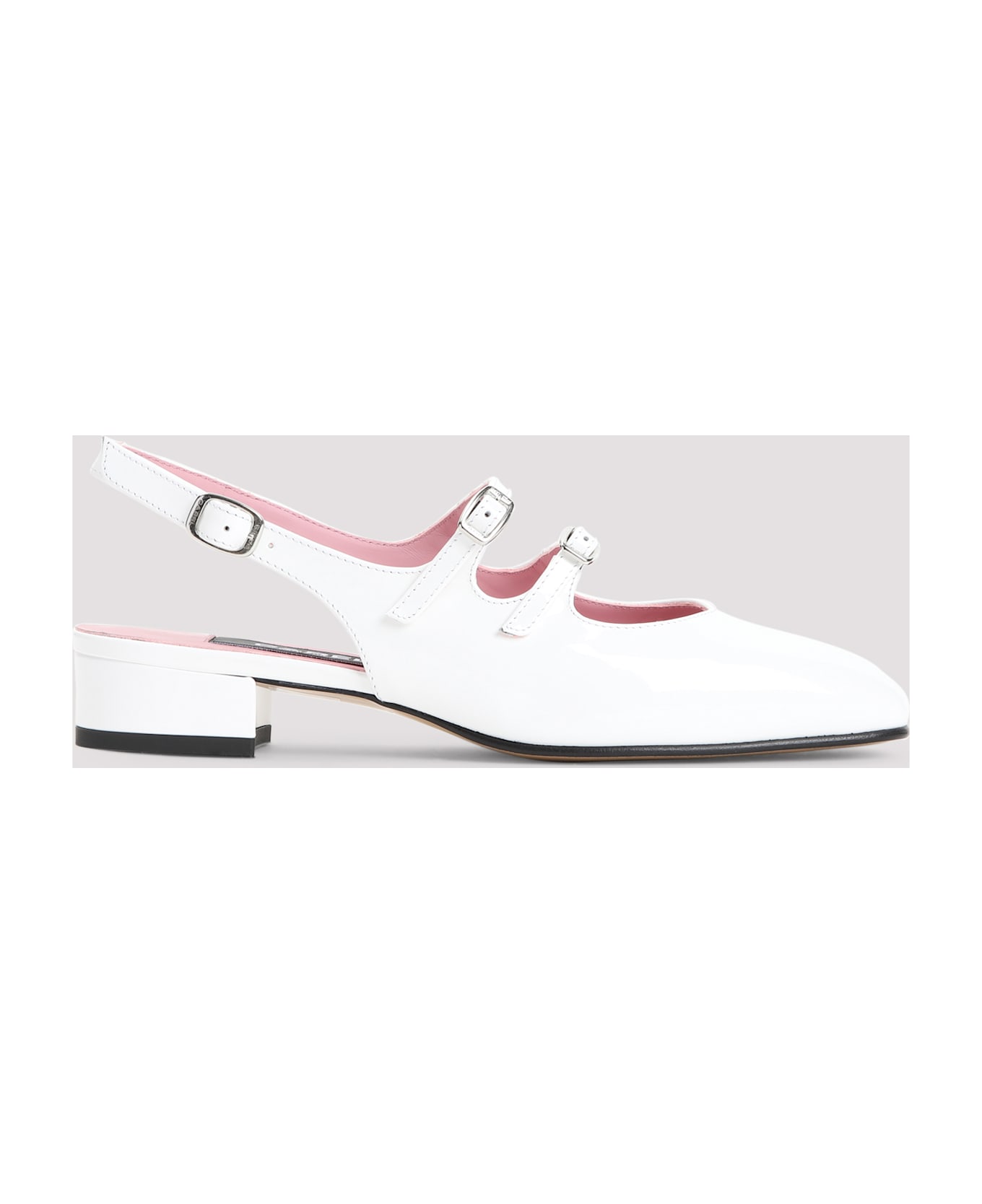 Carel Peche Mules - White