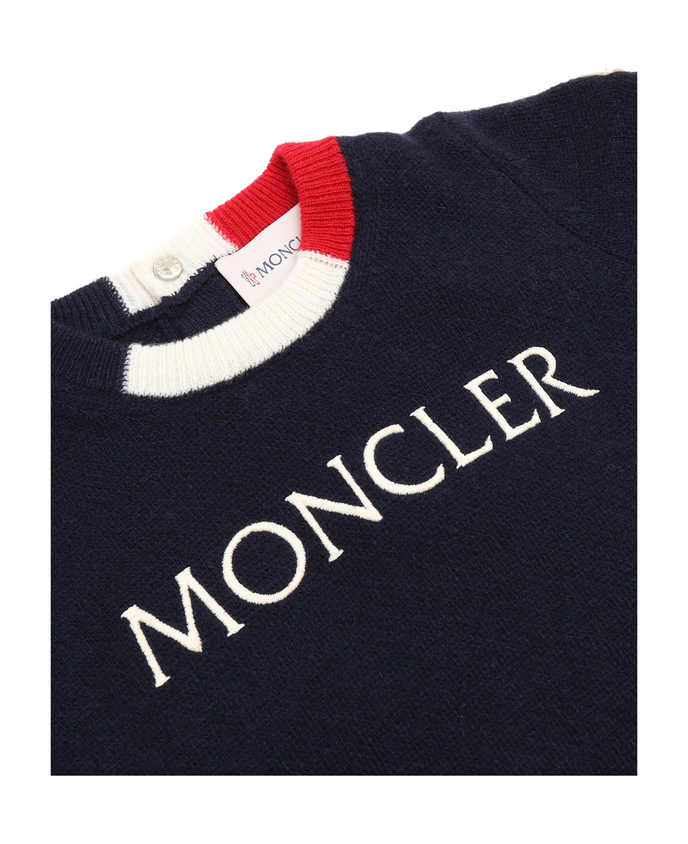 Moncler Crew Neck - BLUE