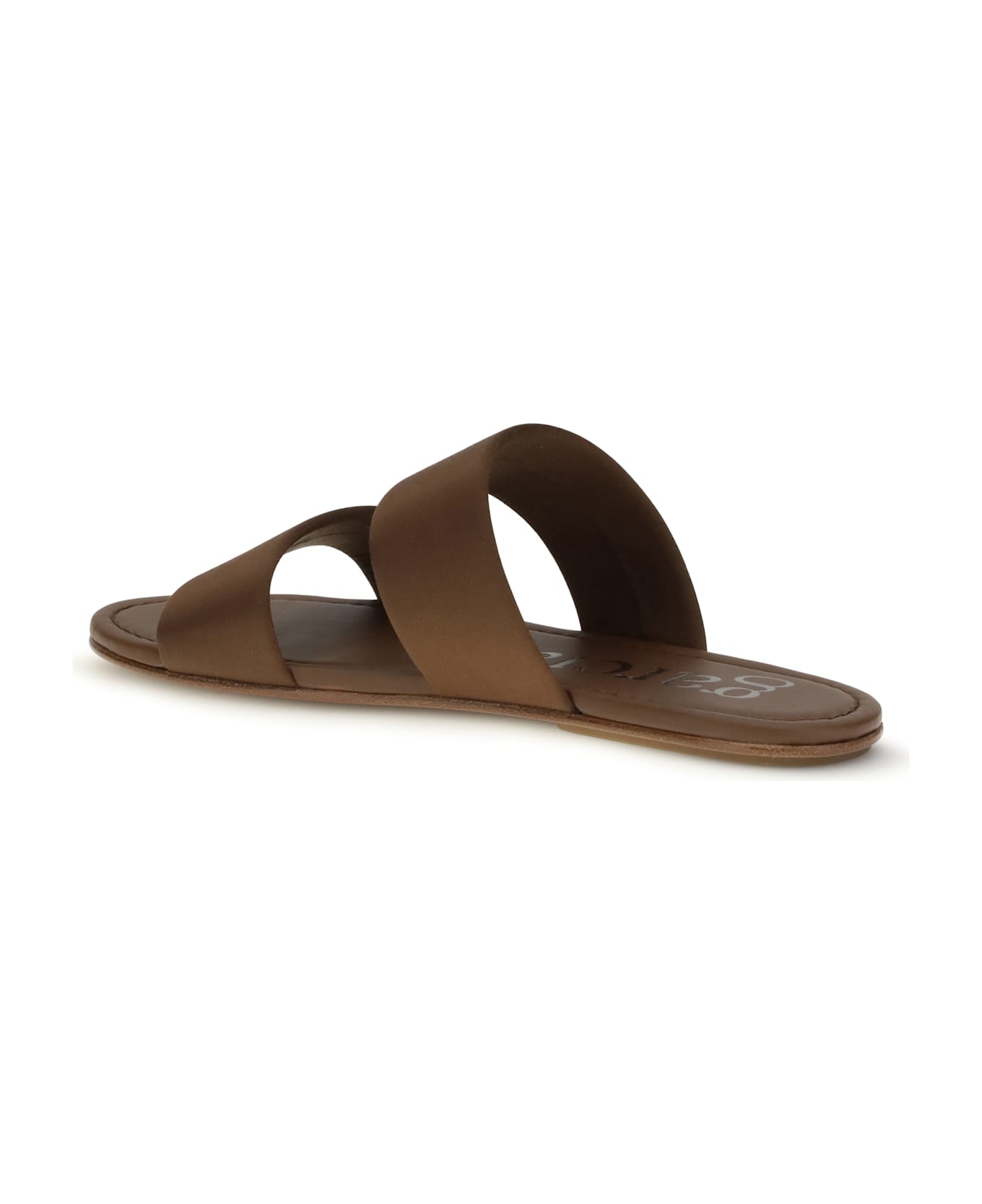 Pedro Garcia Double-band Satin Sandals