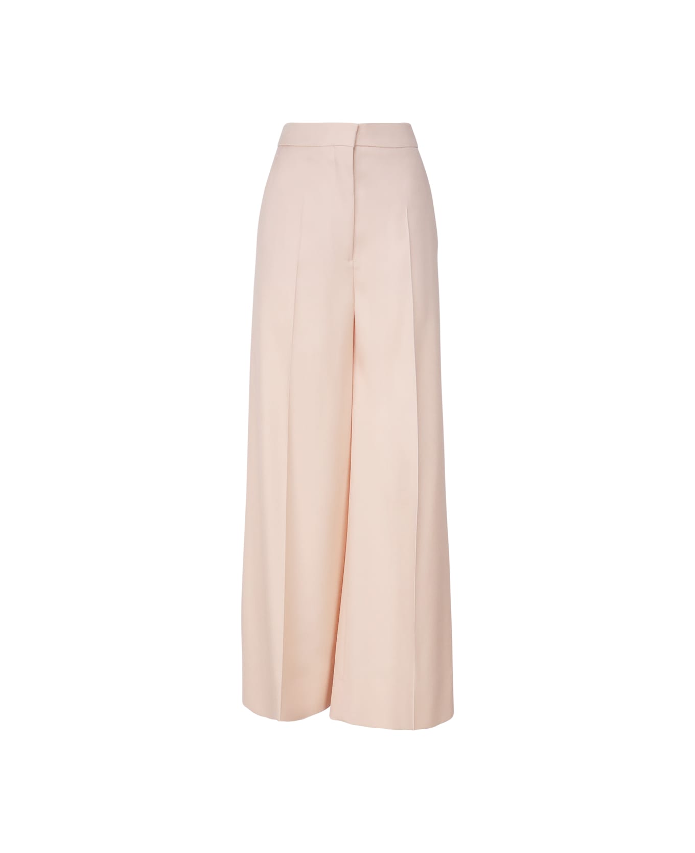 Stella McCartney Wide Viscose Trousers - PEACH