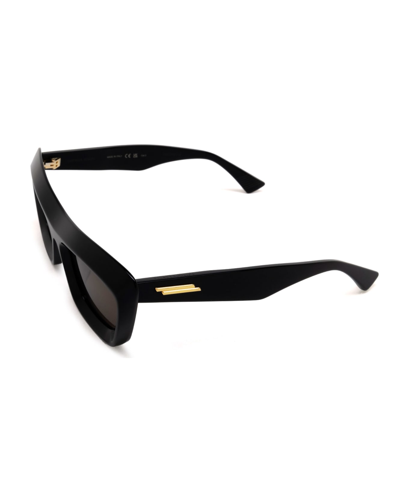 Bottega Veneta Eyewear Bv1283s Black Sunglasses - Black