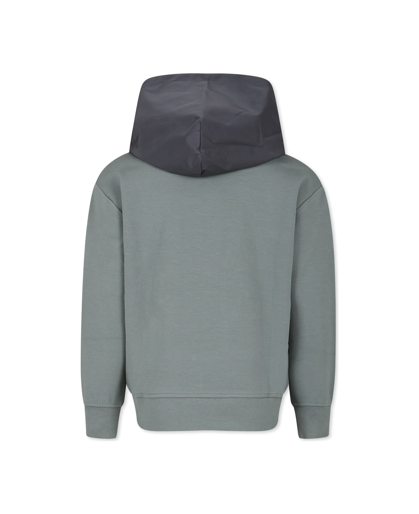 Calvin Klein Green Sweatshirt For Boy With Logo - Green