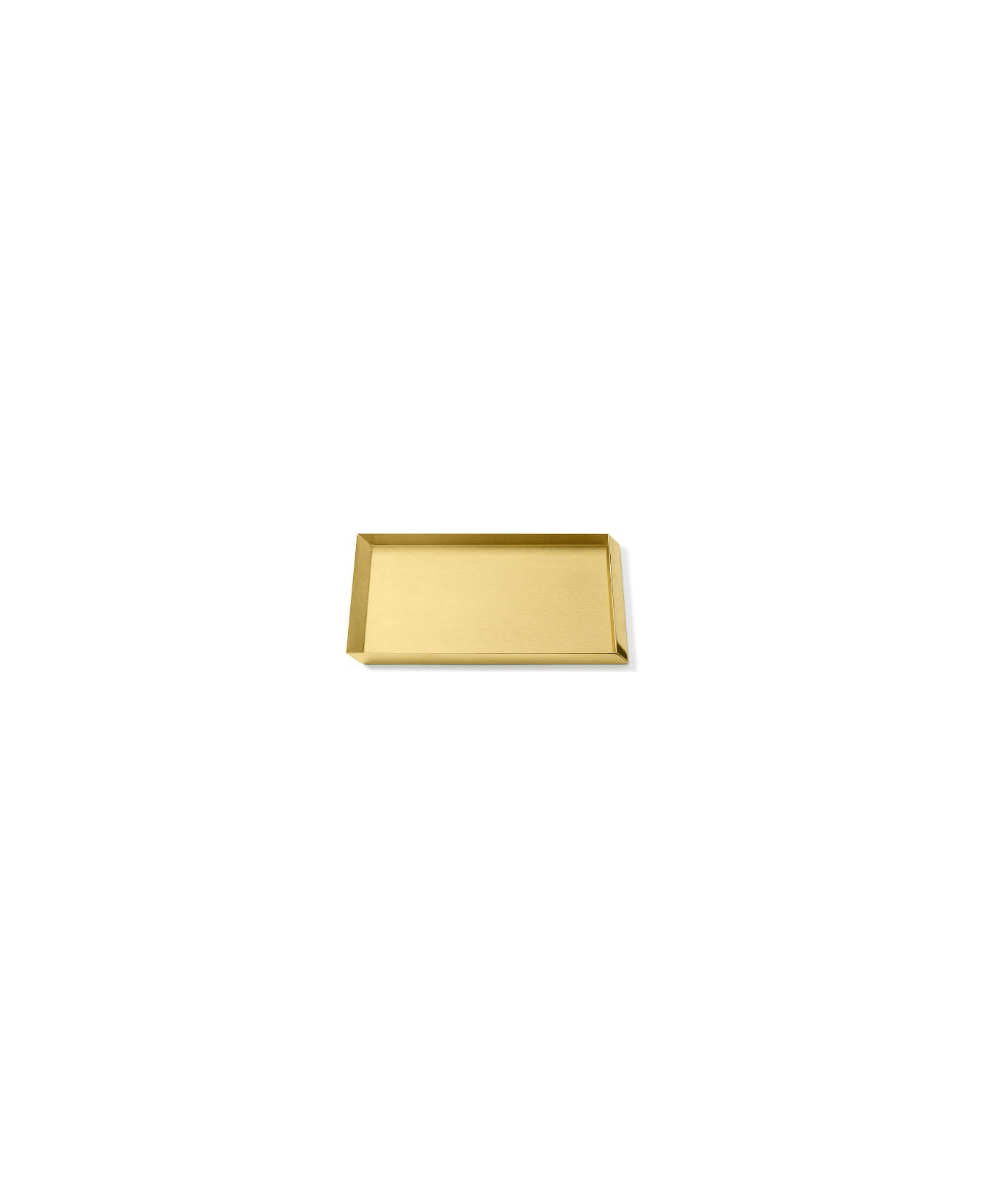 Ghidini 1961 Axonometry - A4 Tray Polished Brass - Polished brass