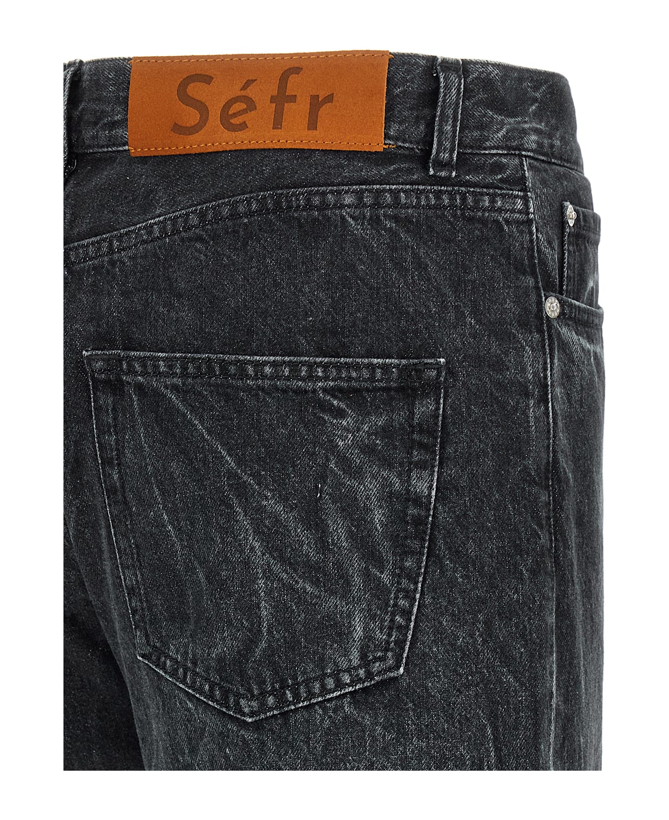 Séfr 
classic Cut
 Jeans - Black  