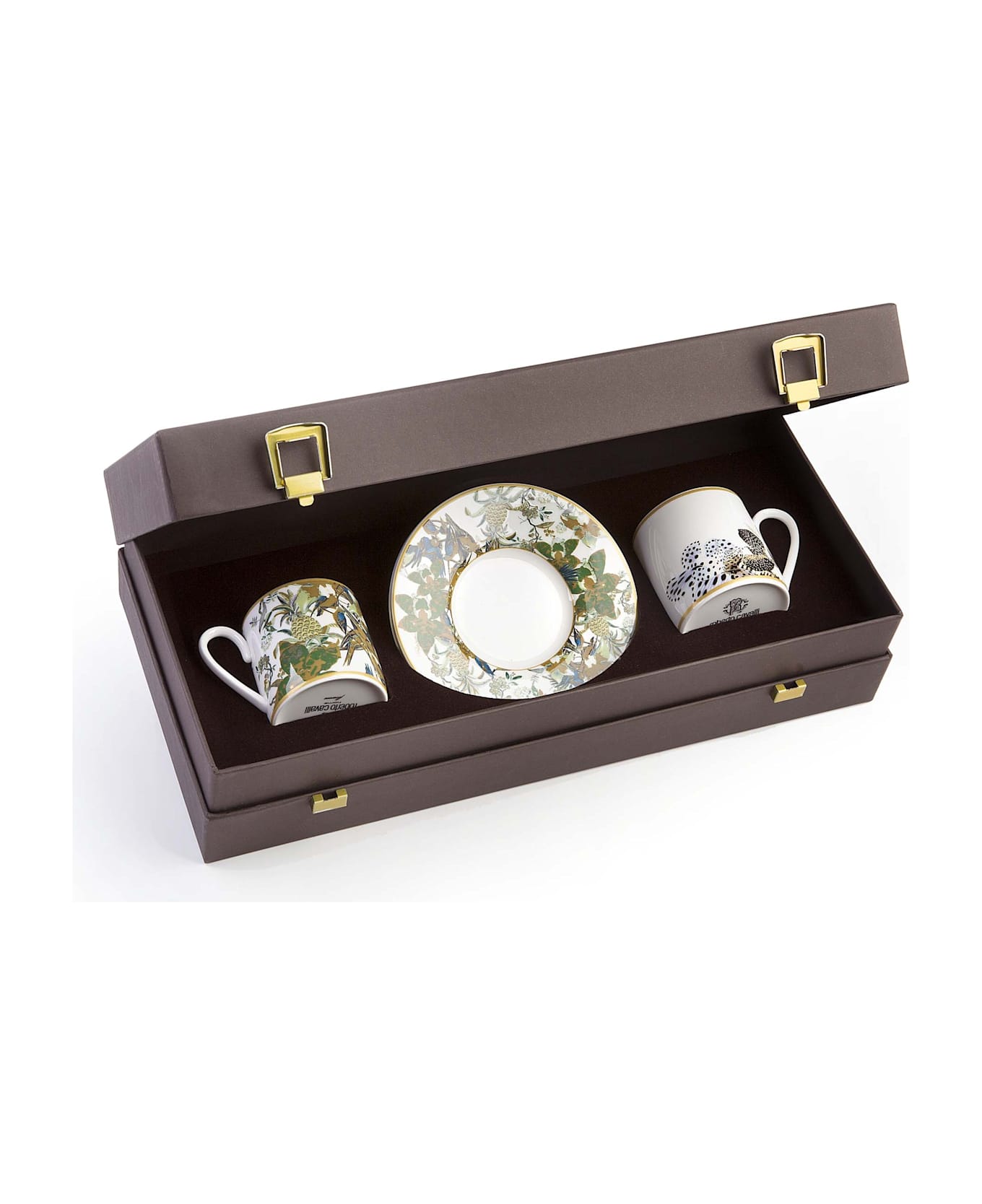 Roberto Cavalli Flowers Set 2 Tazze Caffe - Multicolor