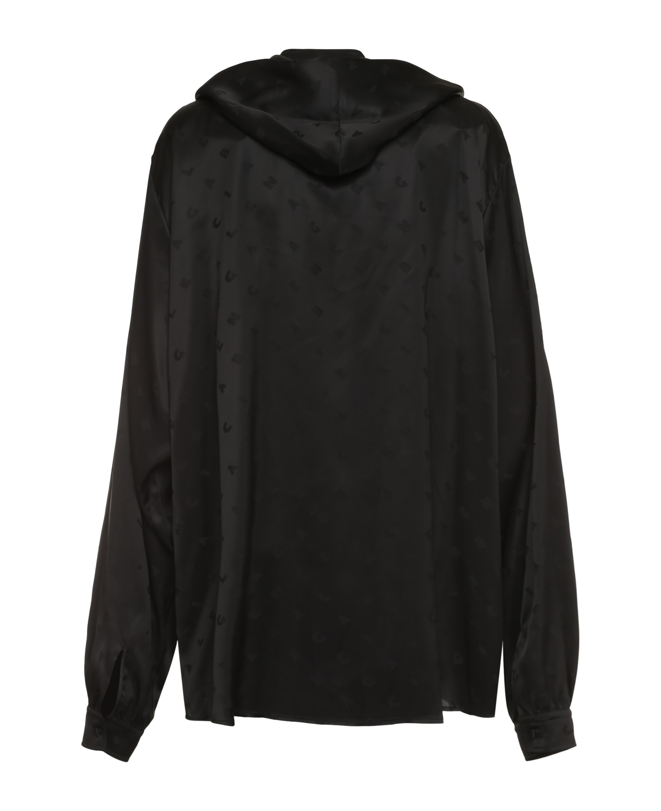Balenciaga Jacquard Shirt - black