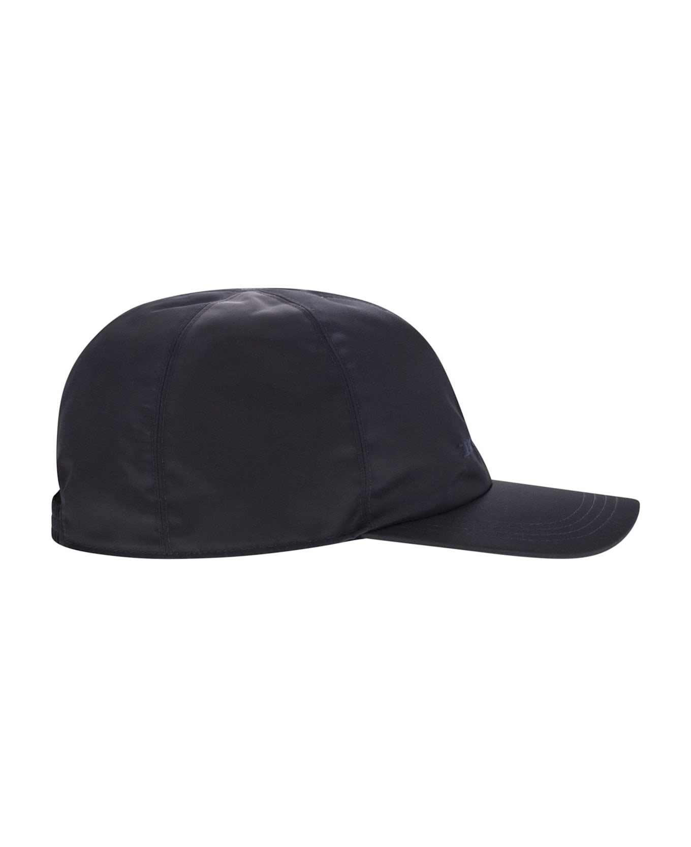 Kiton Baseball Cap With Logo - Blue