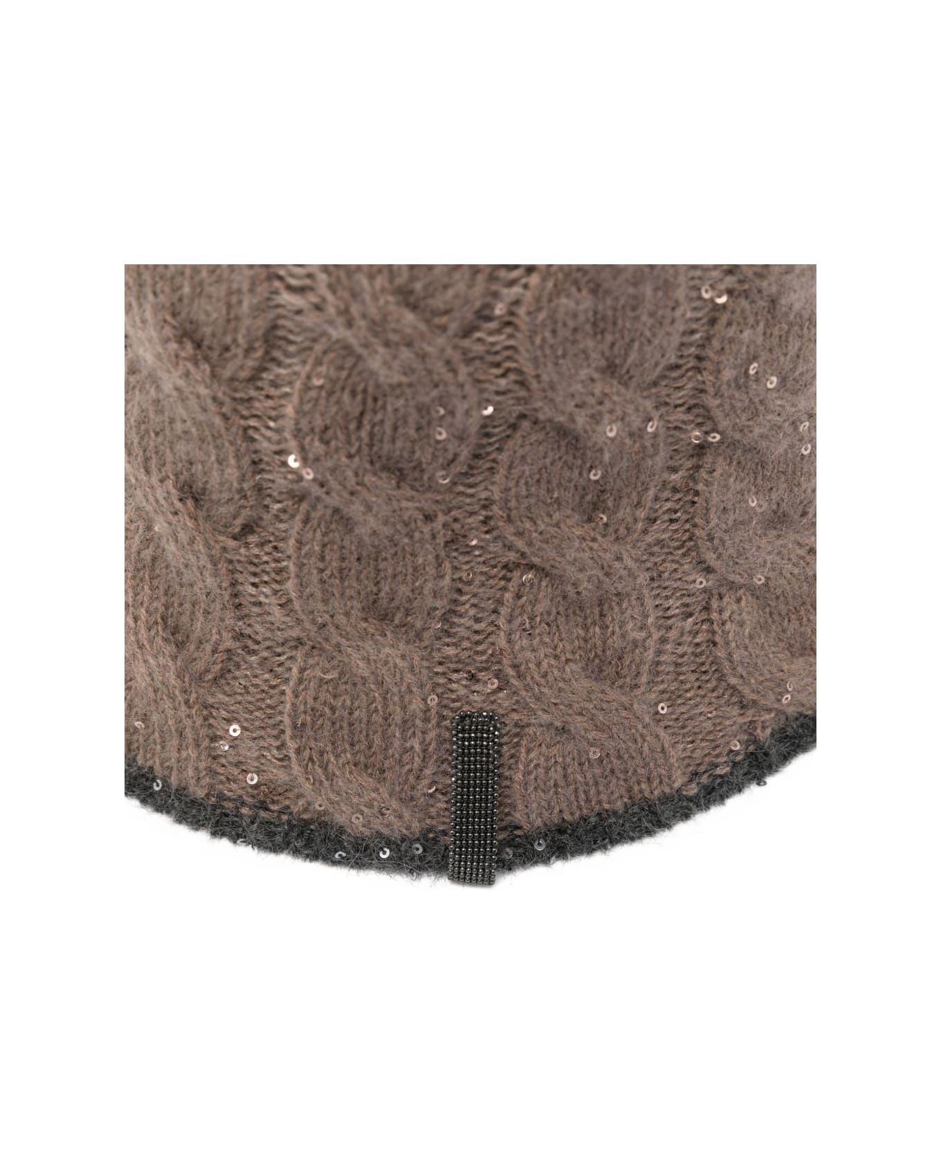 Brunello Cucinelli Wool Cloche Hat - Beige