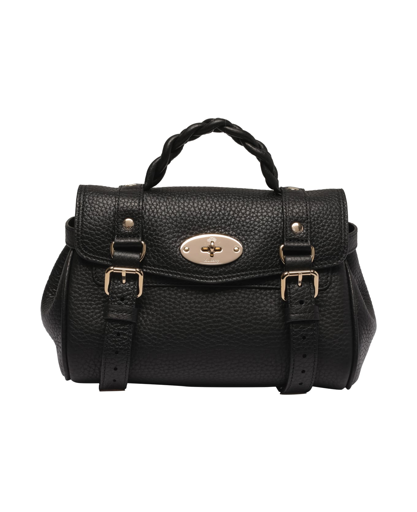Mulberry Mini Alexa Handbag - Black ショルダーバッグ