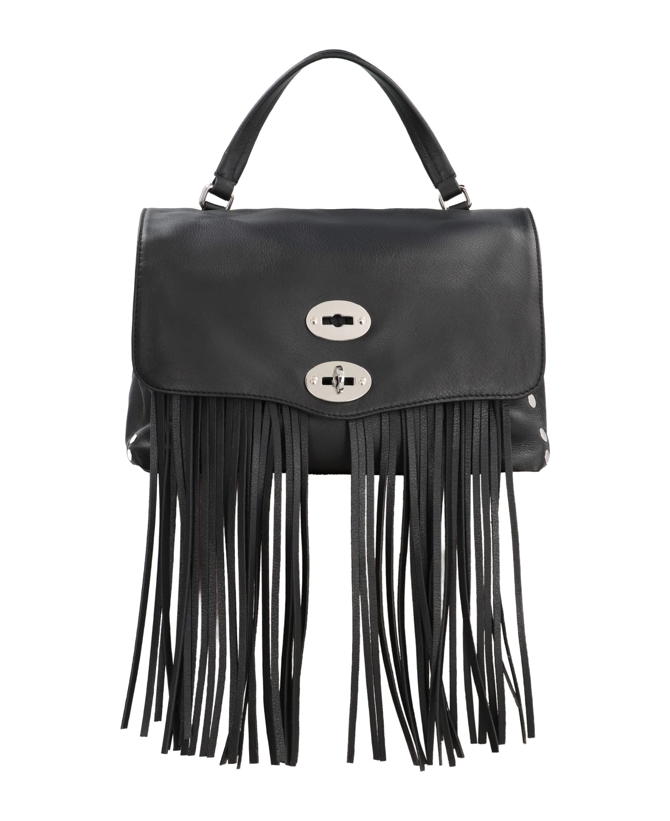 Zanellato Postina S Leather Handbag - black