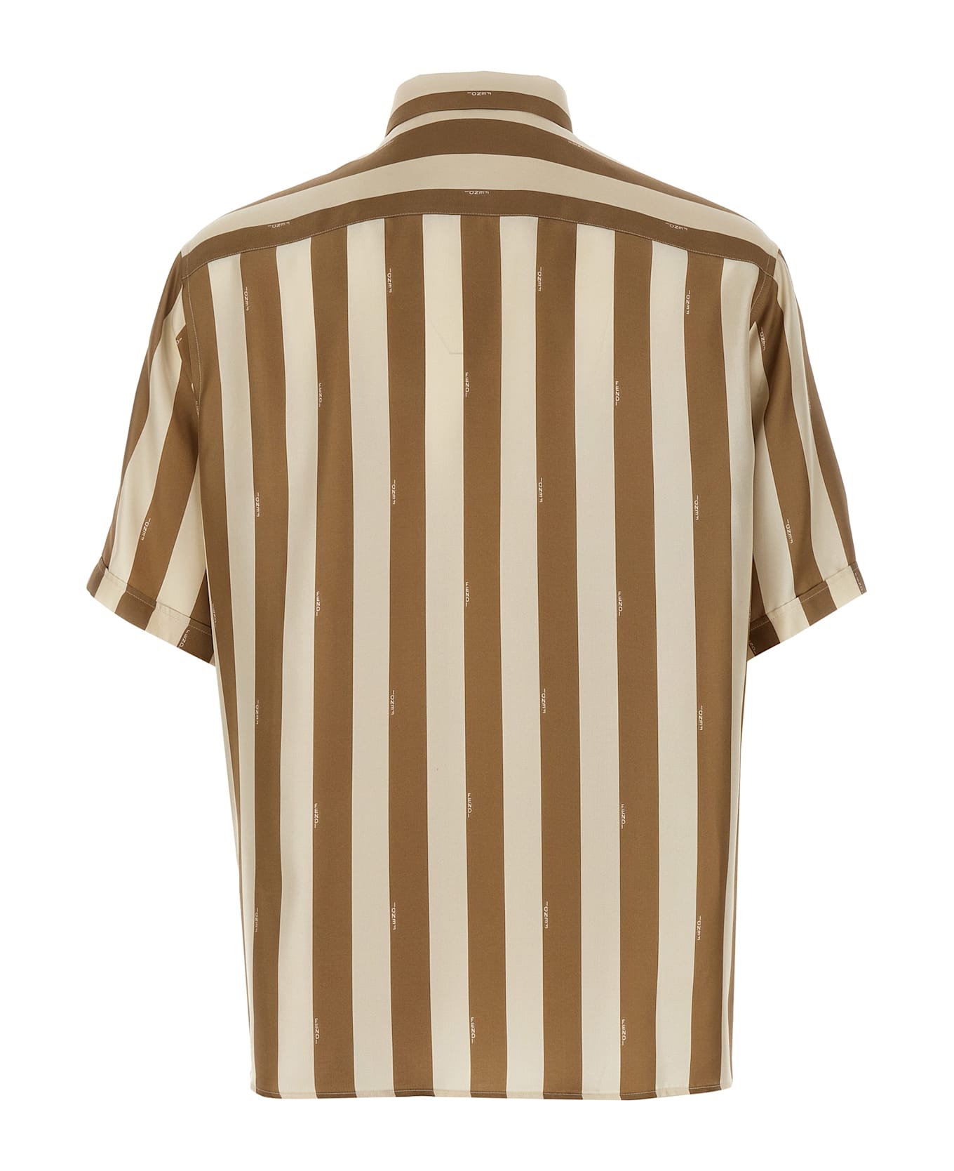 Fendi Pequin Shirt - CHANTILLY/NOCCIOLA