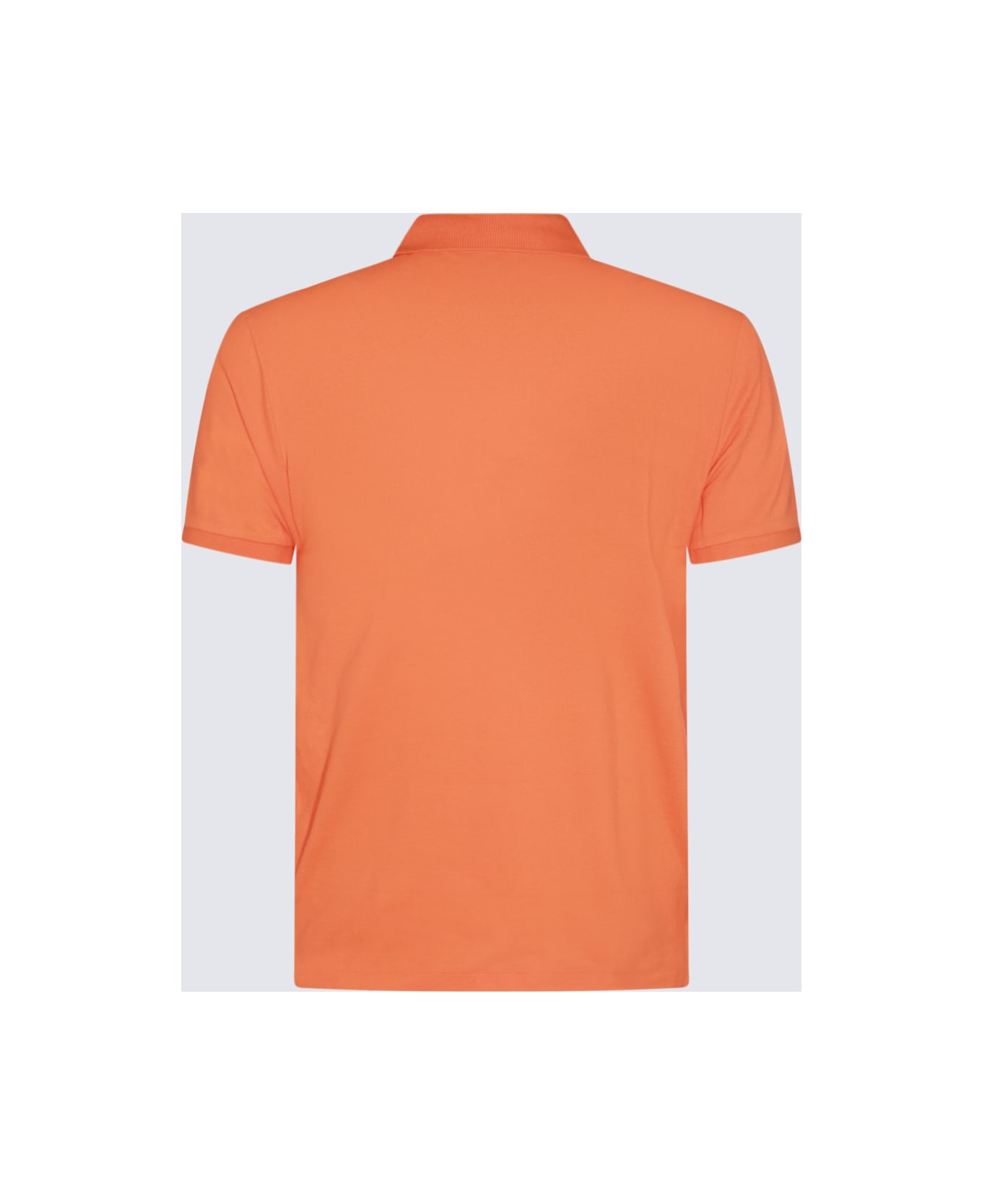 Polo Ralph Lauren Orange Cotton Polo Shirt - RESORT ORANGE
