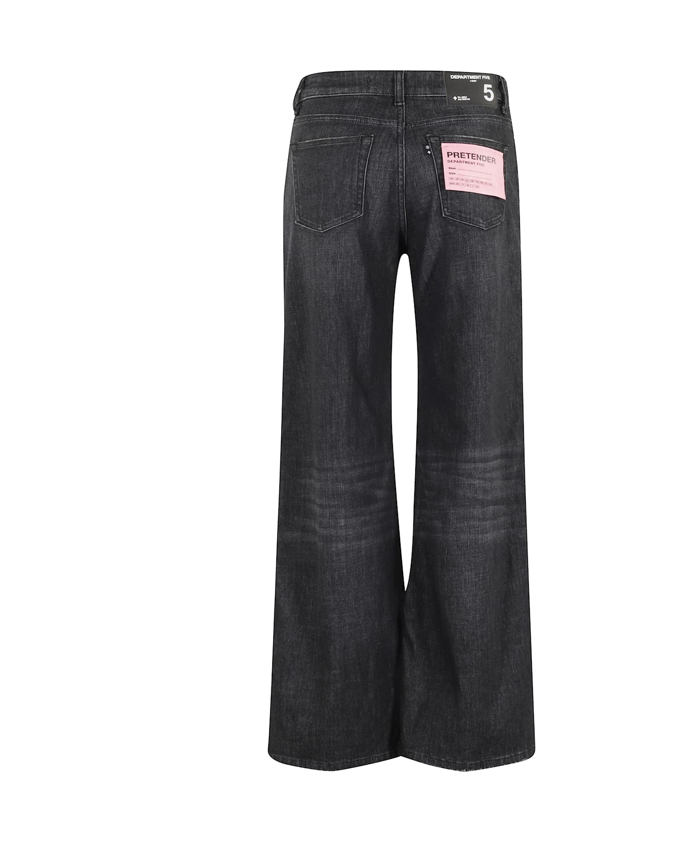 Department Five Pretender Pantalone Gamba Ampia - Nero