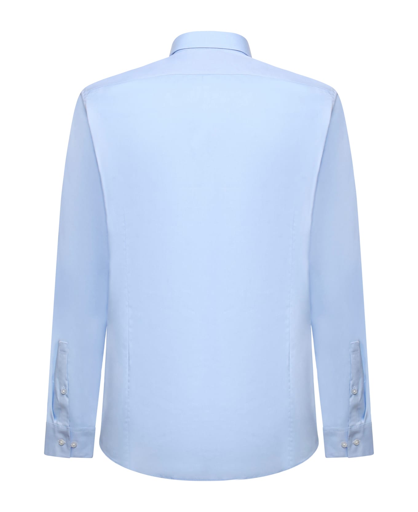 Calvin Klein Stretch Poplin Shirt - Blue