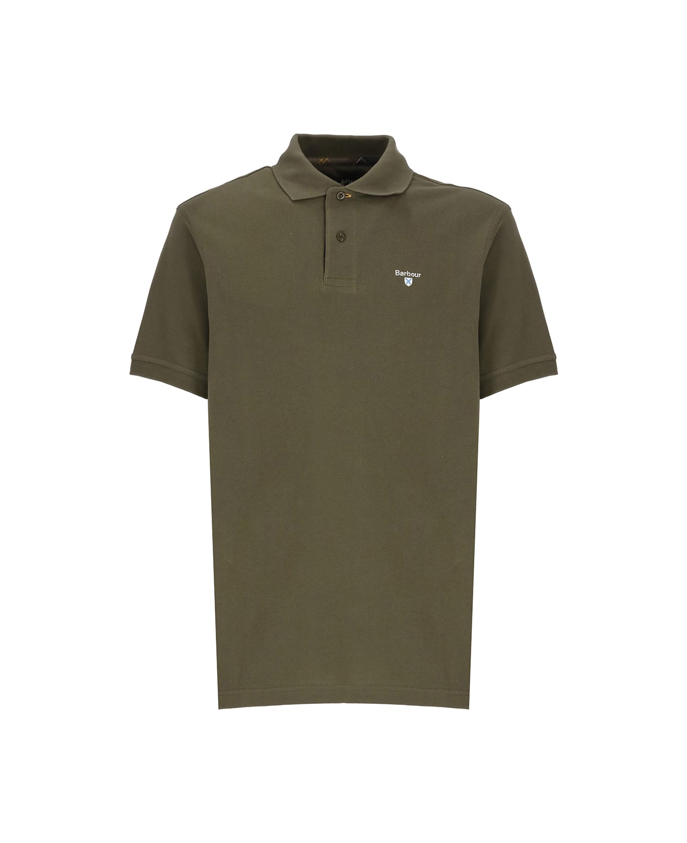 Barbour Logoed Polo Shirt - Green