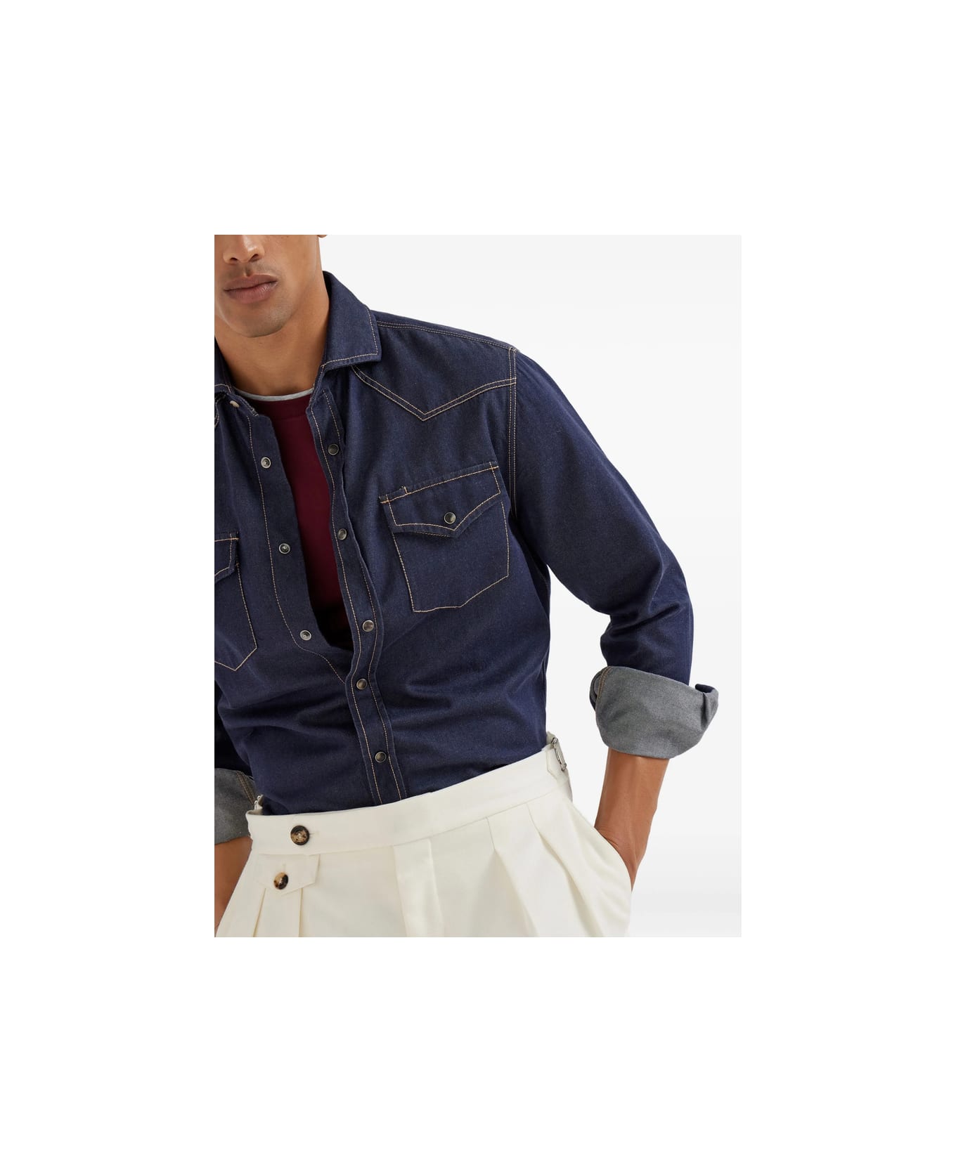 Brunello Cucinelli T-shirt - RED