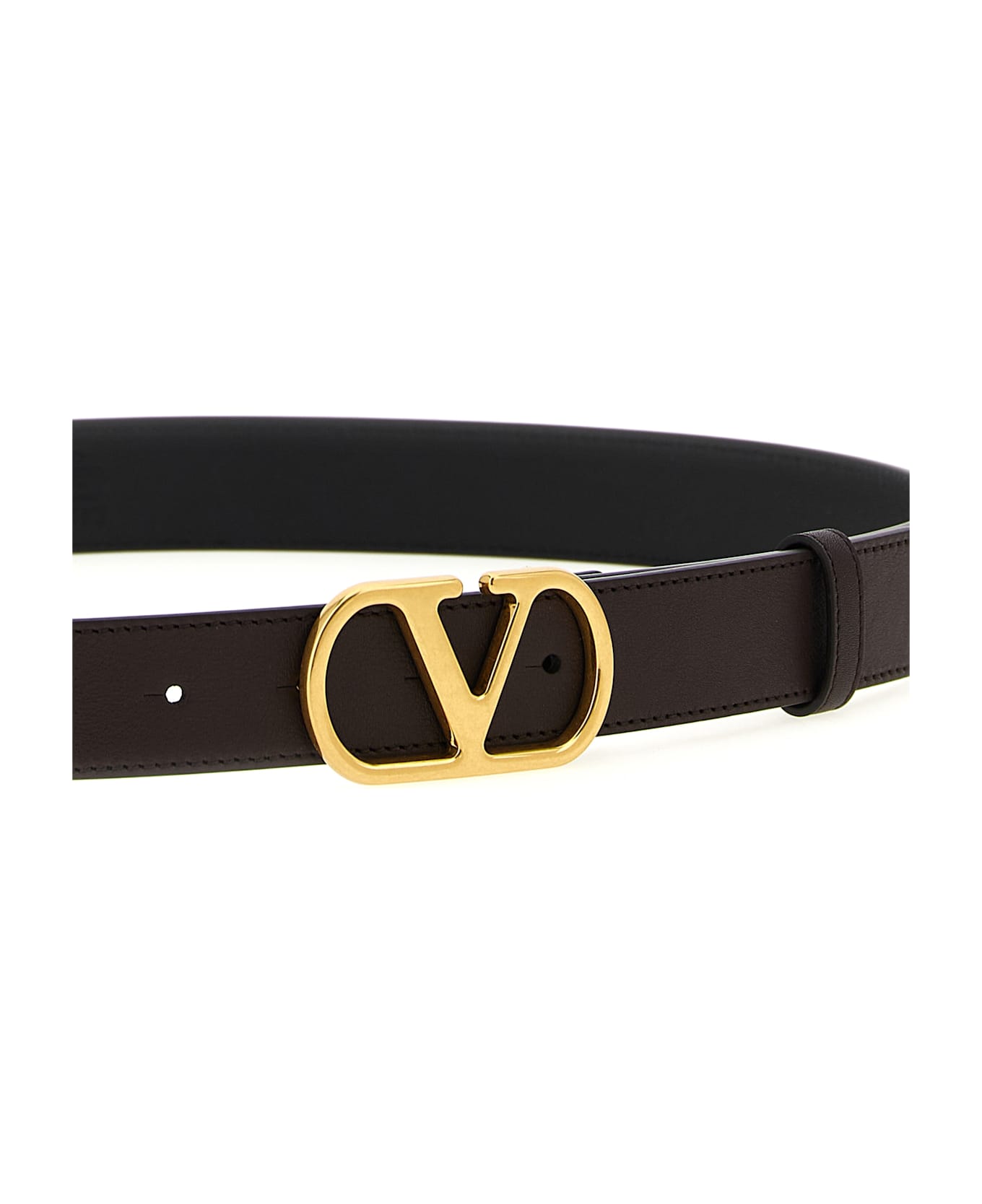 Valentino Garavani 
vlogo Signature
 Belt - OAKBROWN