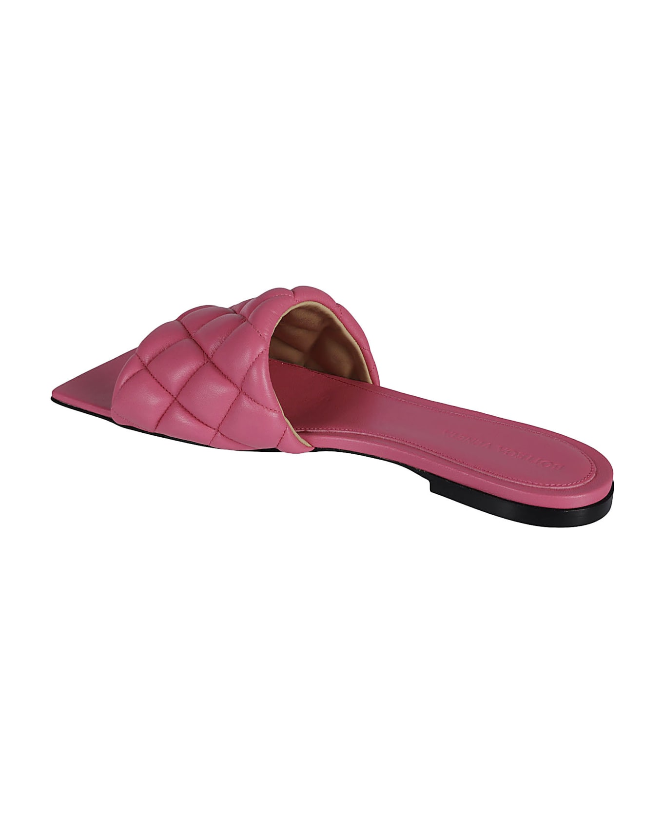 Bottega Veneta Quilted Padded Sandals - AZALEA