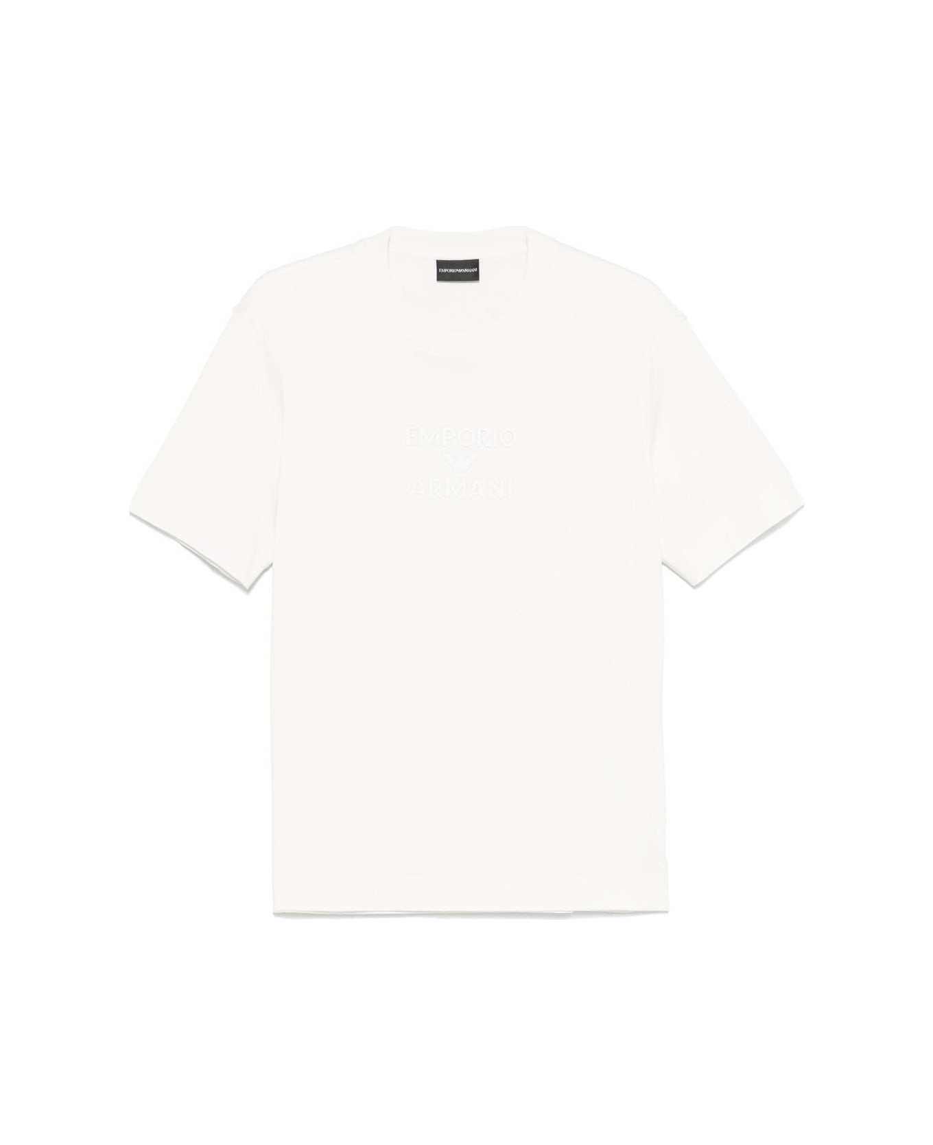 Emporio Armani Logo Cotton T-shirt - White