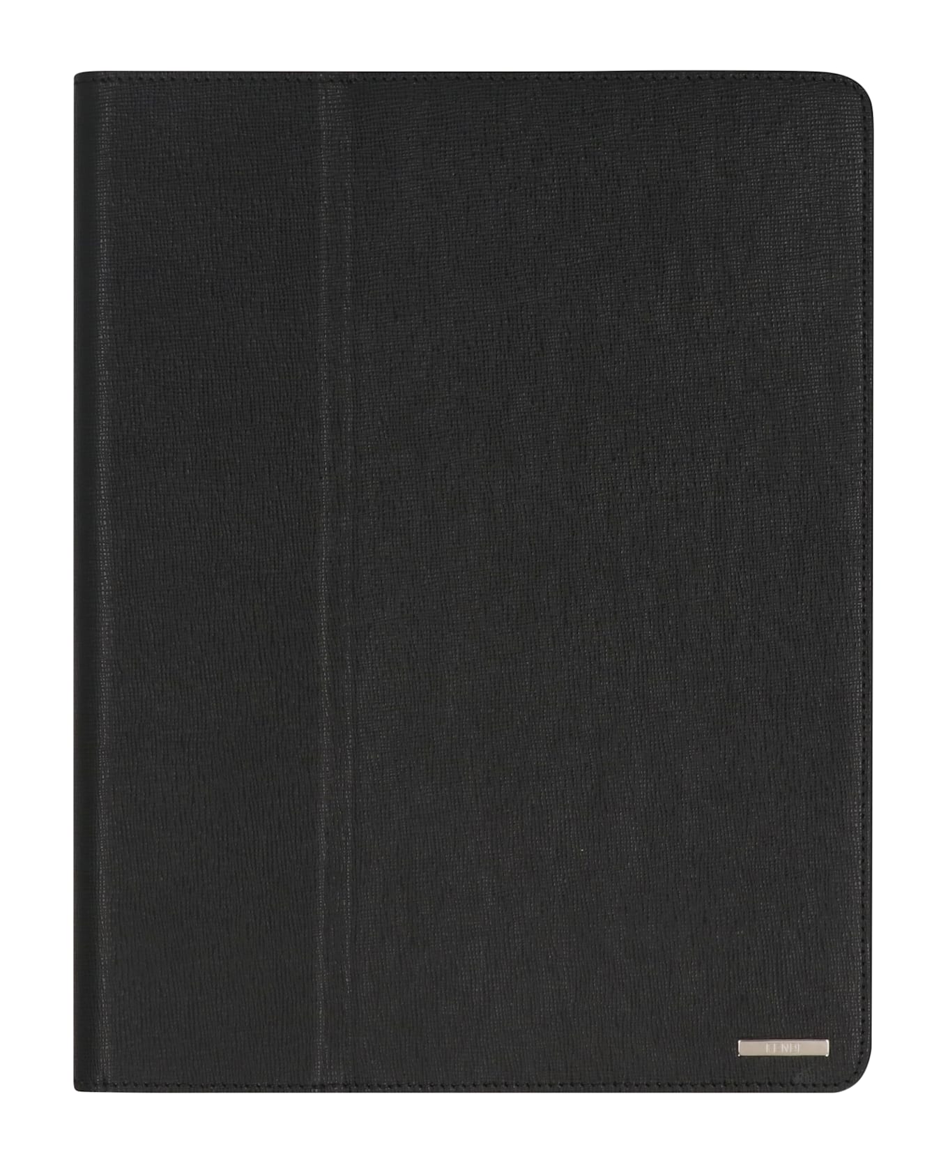 Fendi Leather Ipad Cover - black