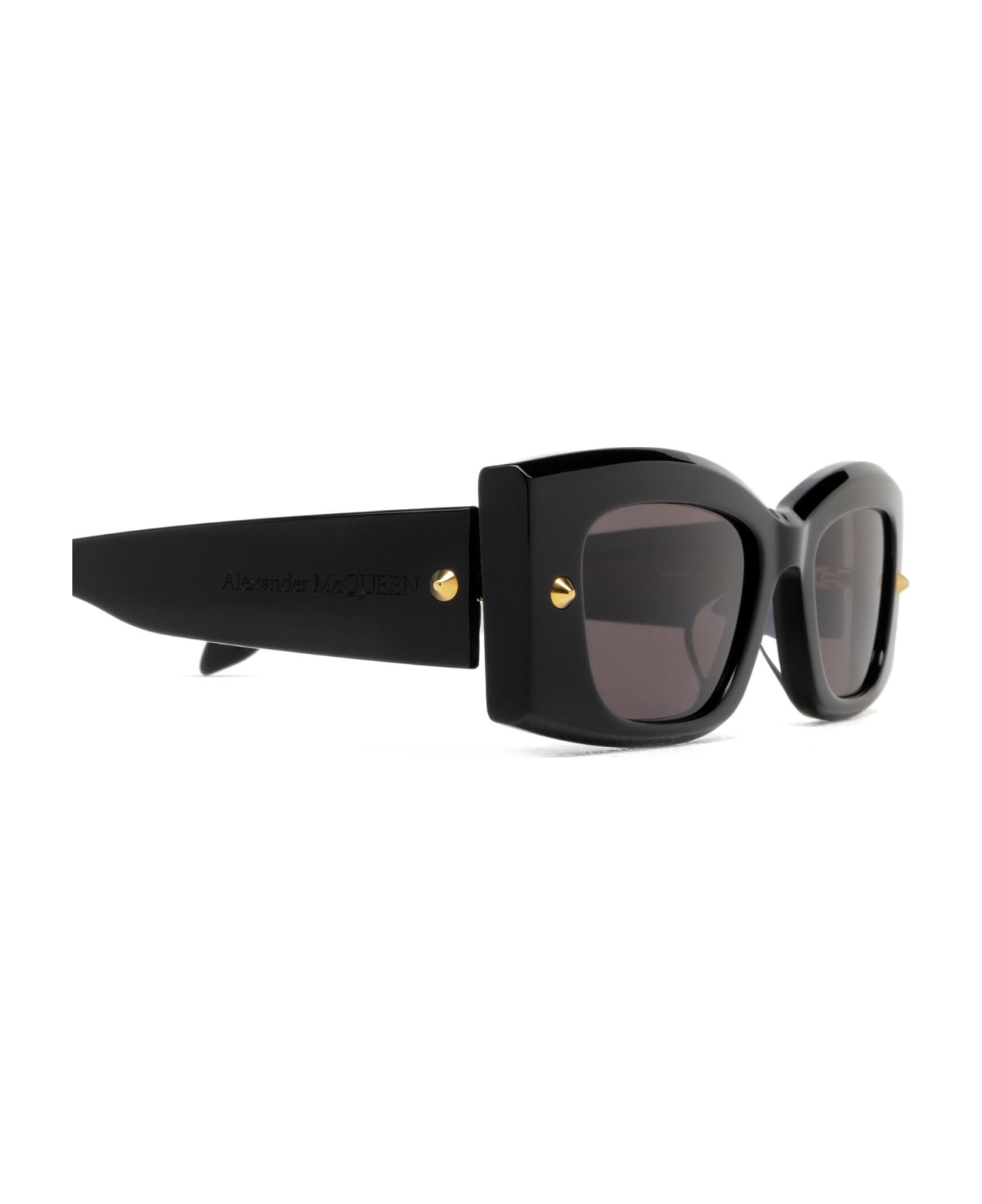 Alexander McQueen Eyewear Am0426s Black Sunglasses - Black