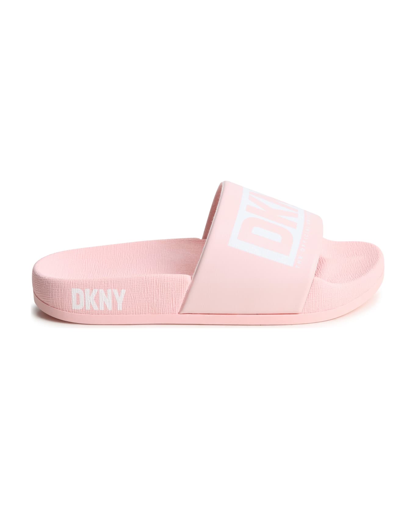 DKNY Ciabatte Con Logo - Pink シューズ