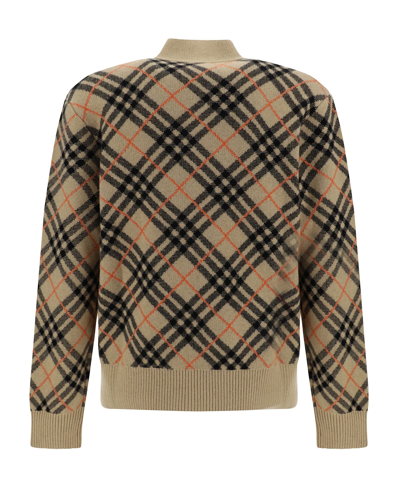 Burberry Cardigan - BROWN/BLACK