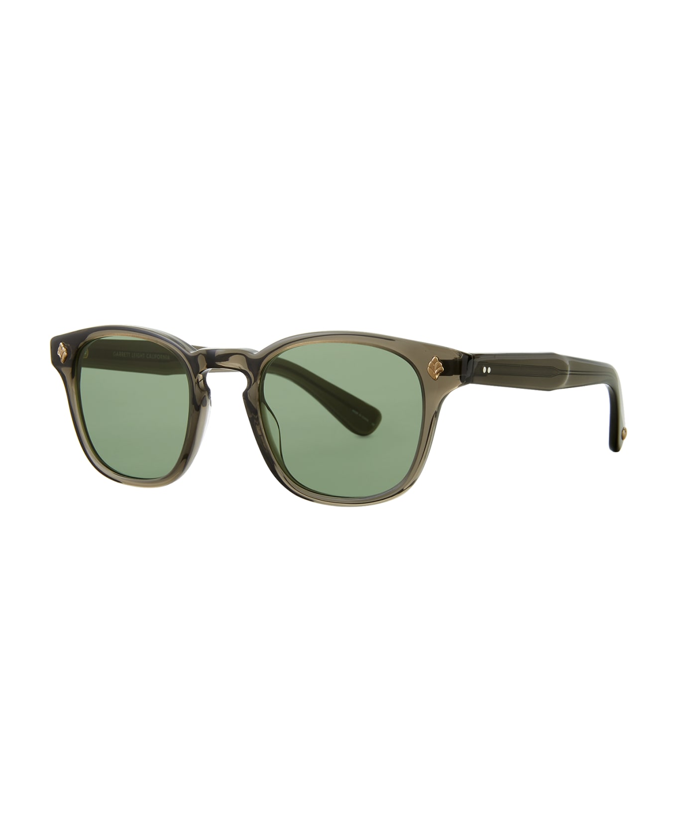 Garrett Leight Ace Sun Black Glass Sunglasses - Black Glass サングラス