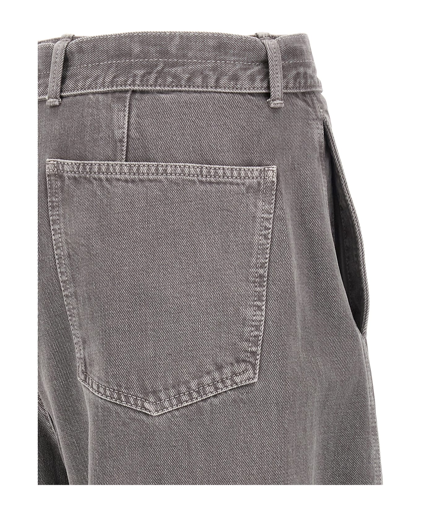 Lemaire 
twisted Belted
 Jeans - Gray