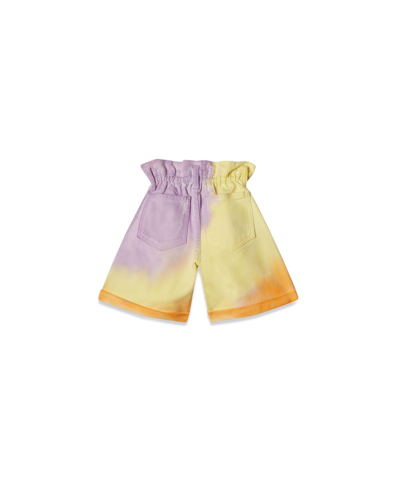 Off-White Helvetica Sprayed Shorts - MULTICOLOUR