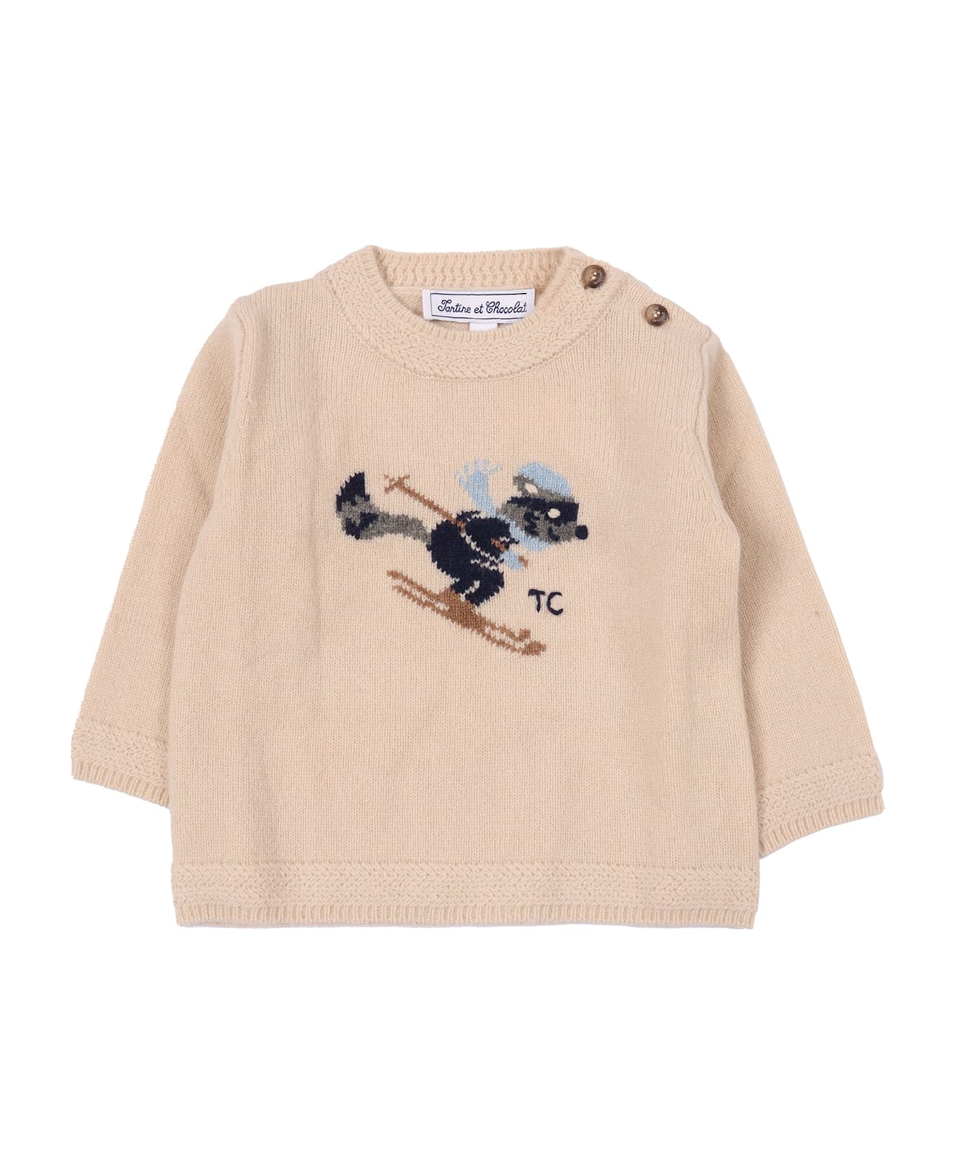 Tartine et Chocolat Sweater - BEIGE
