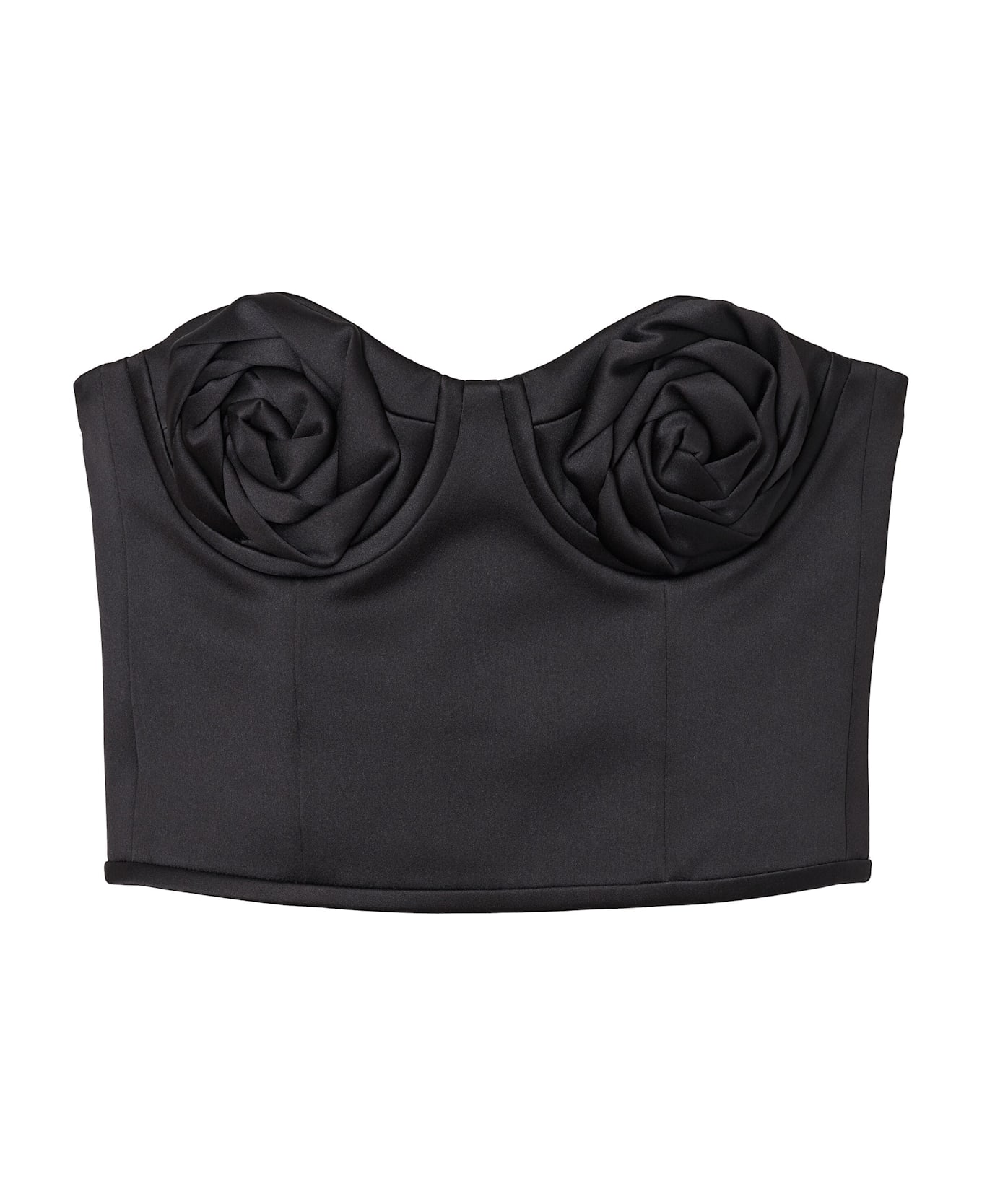 Marc Jacobs Bustier Satin - Black